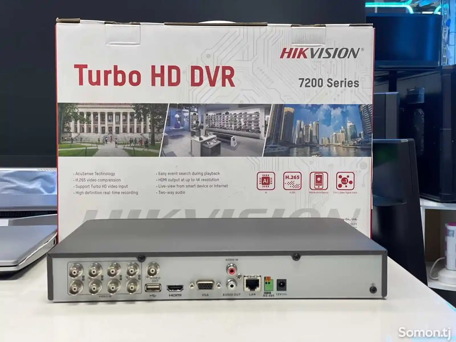 База Видеорегистратор Hikvision iDS-7208HQHI-M1/S до 4мп-3