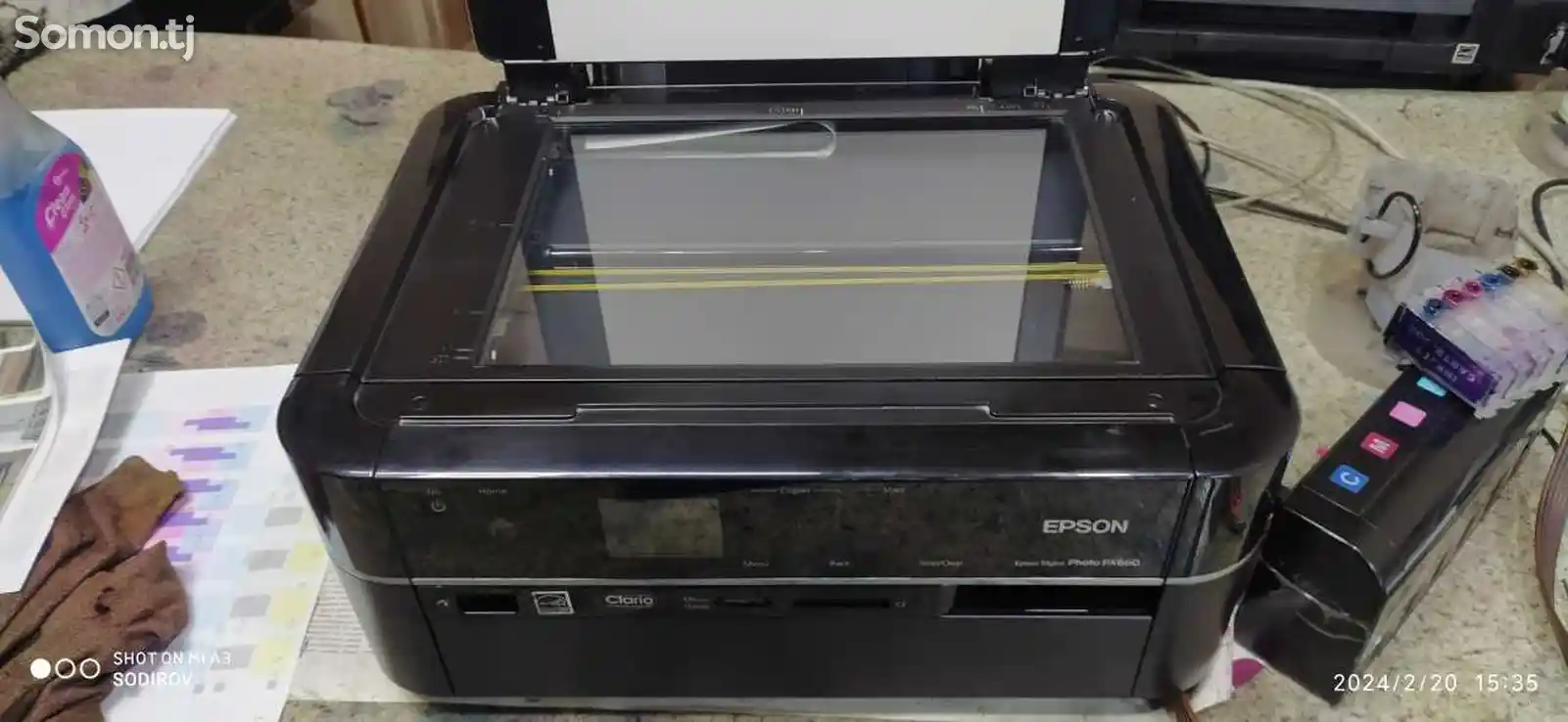 Принтер Epson TX650 3 в 1-1
