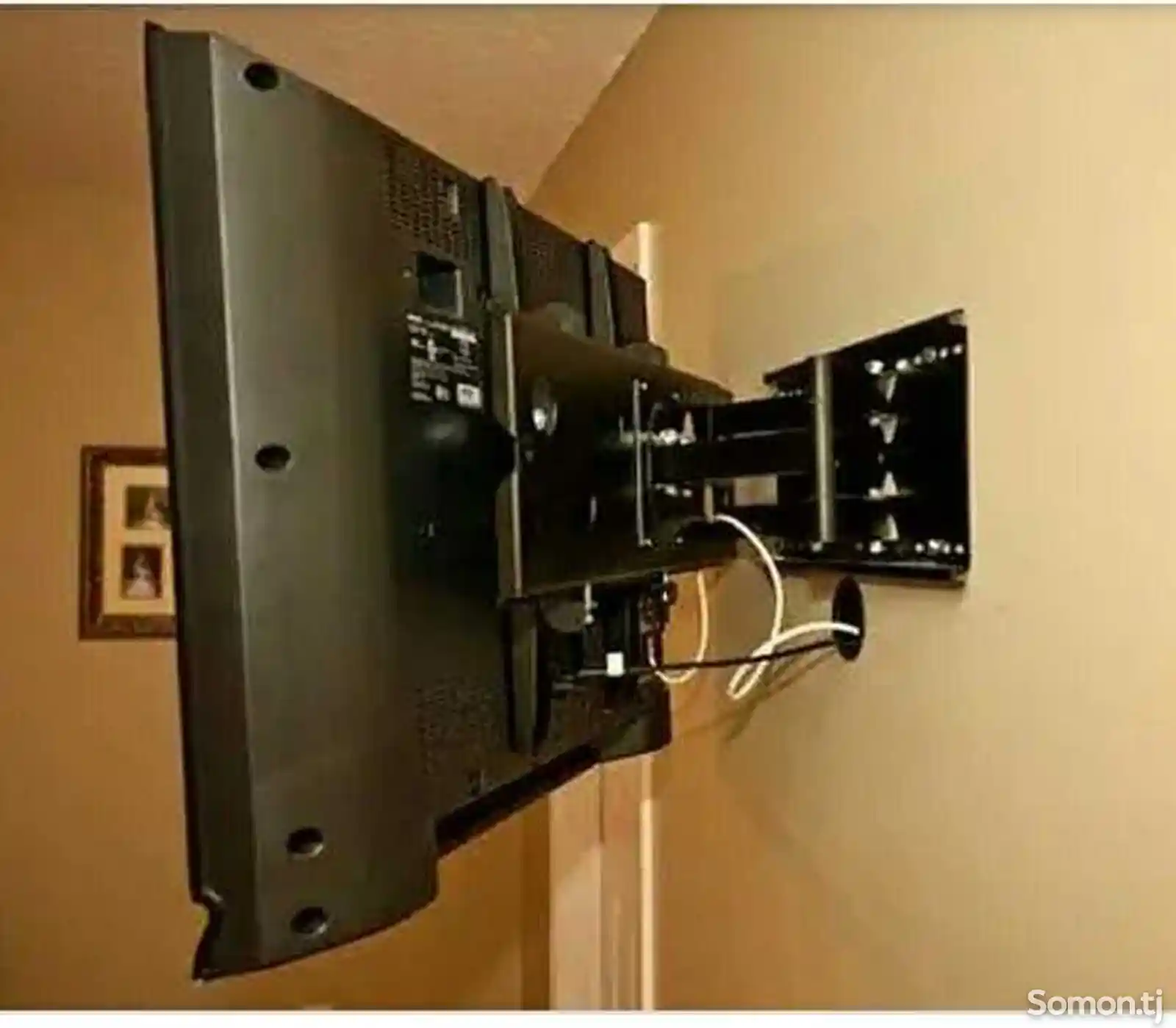 Установка телевизора на стену-1