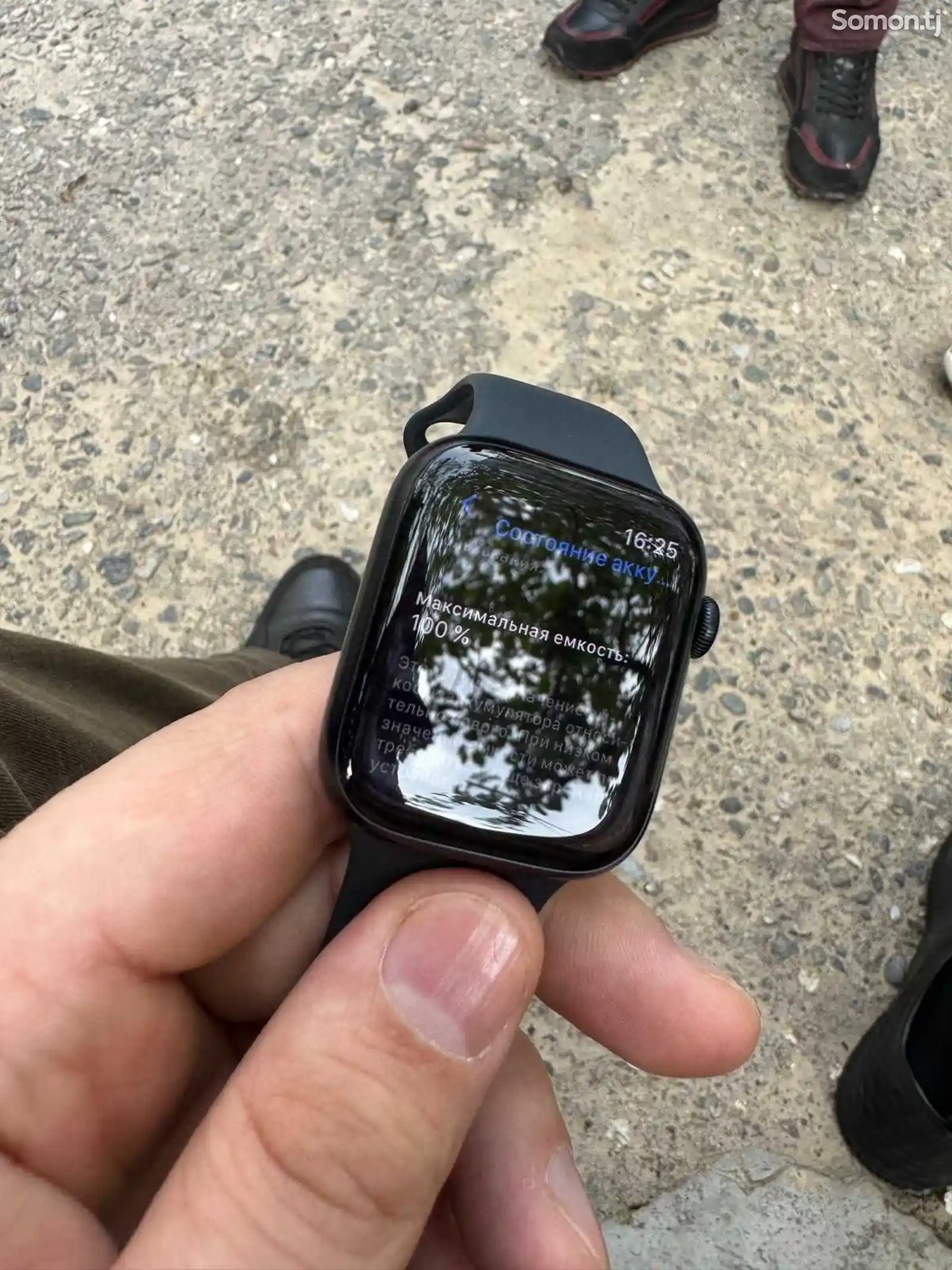 Смарт часы Apple Watch series 9 black 45mm-7