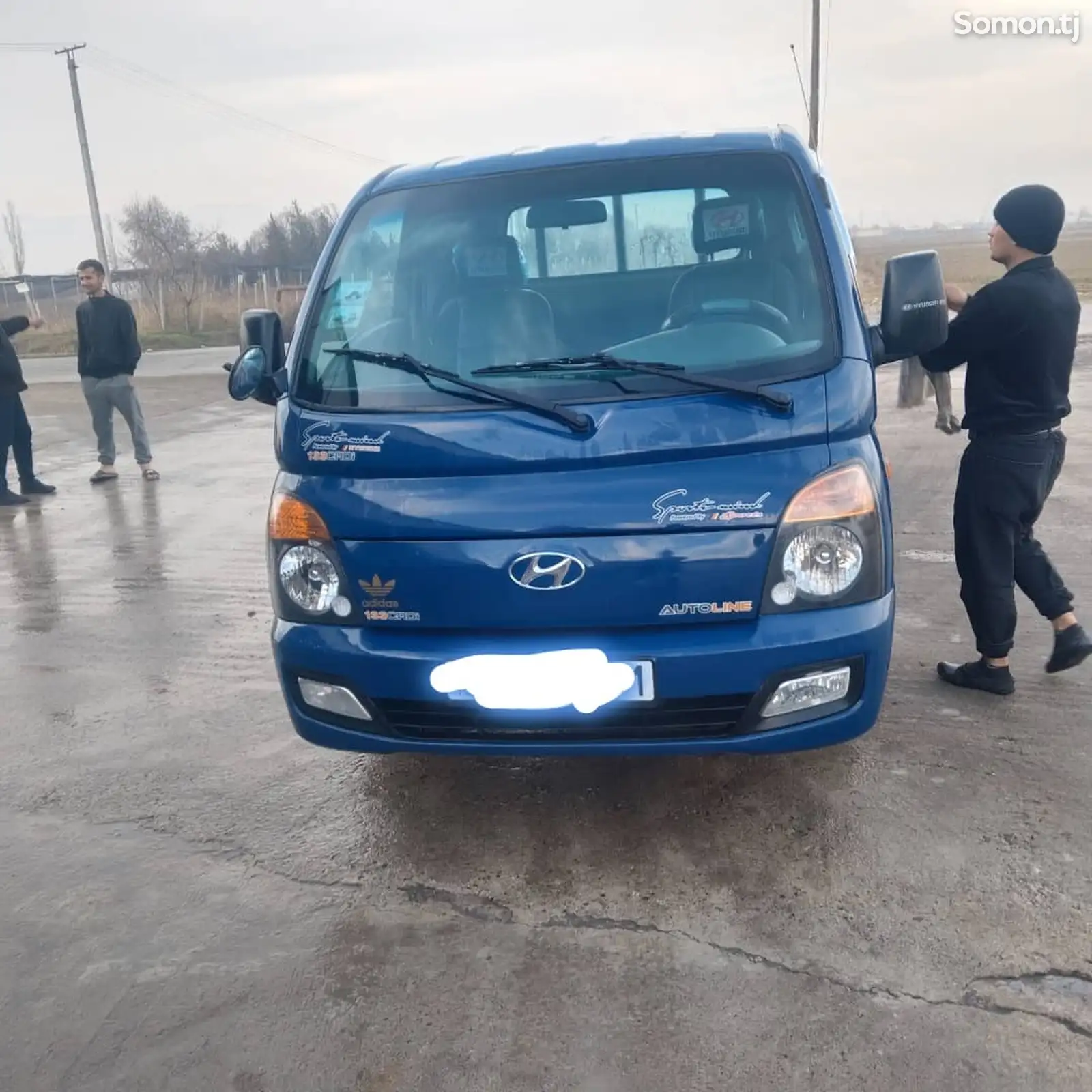 Бортовой автомобиль Hyundai Porter 2, 2013-1