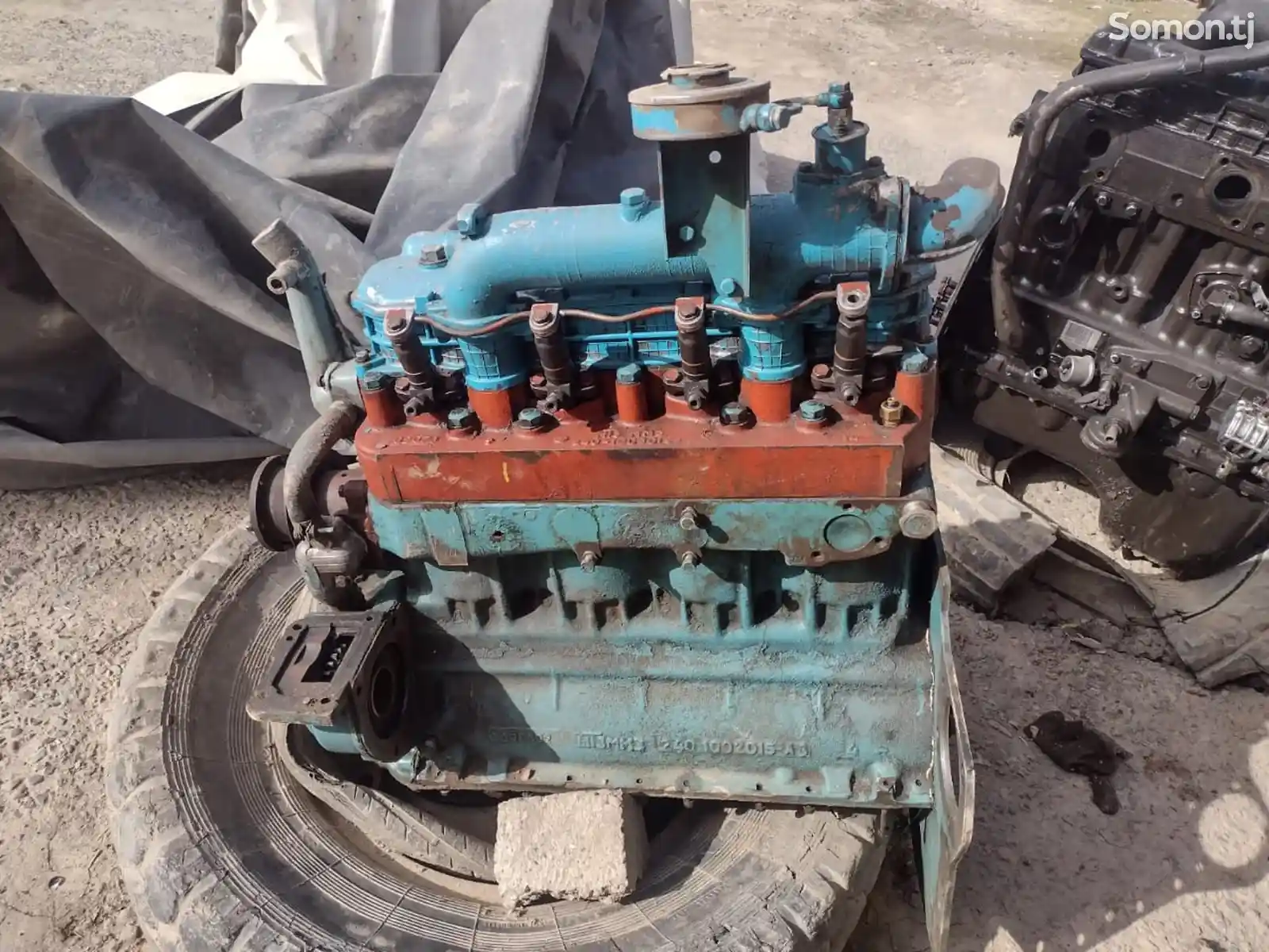 Двигатель от трактора-3