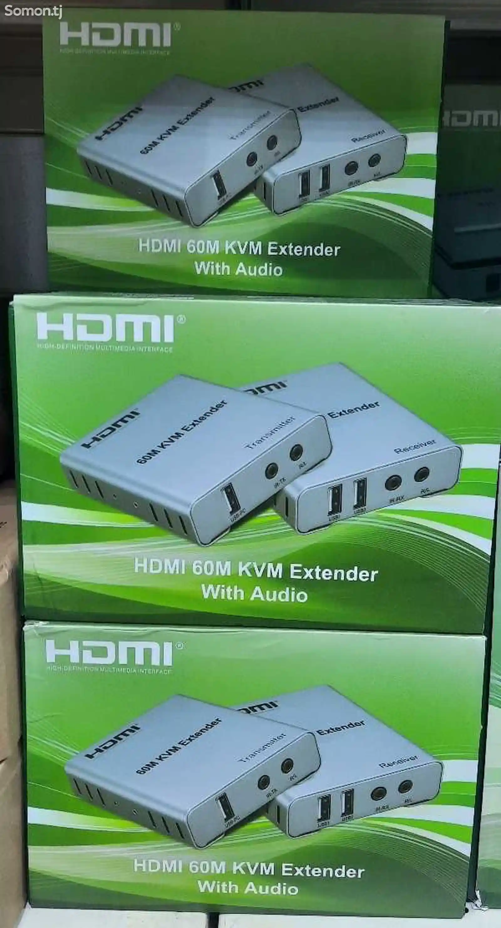 Сетевой кабель HDMI 60m KVM Extender with Audio