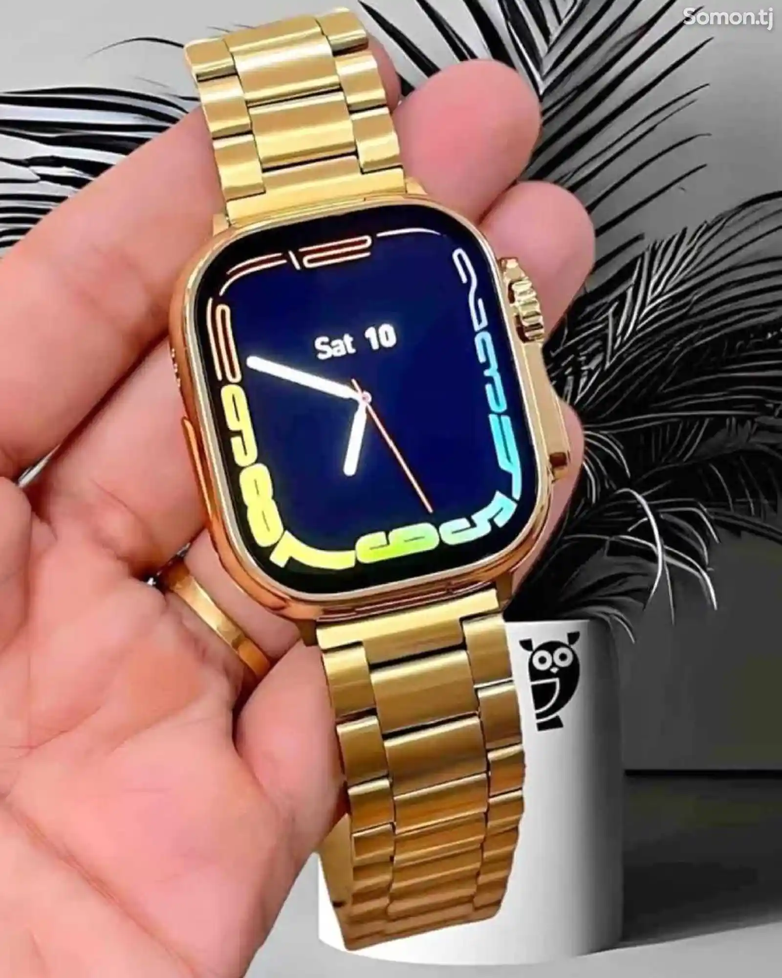 Смарт часы Watch 8 ultra Gold-6