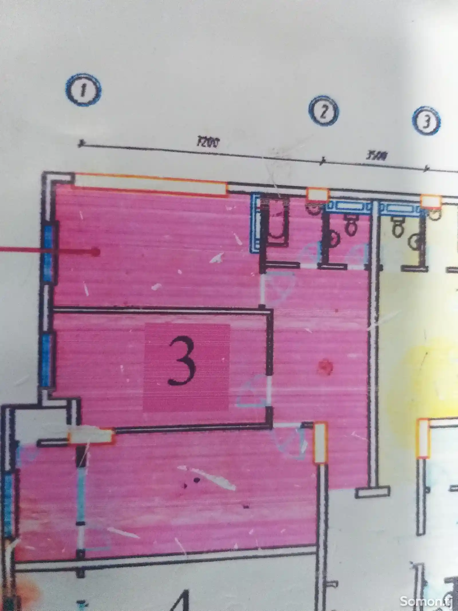 2-комн. квартира, 4 этаж, 97 м², Фирдавси-5