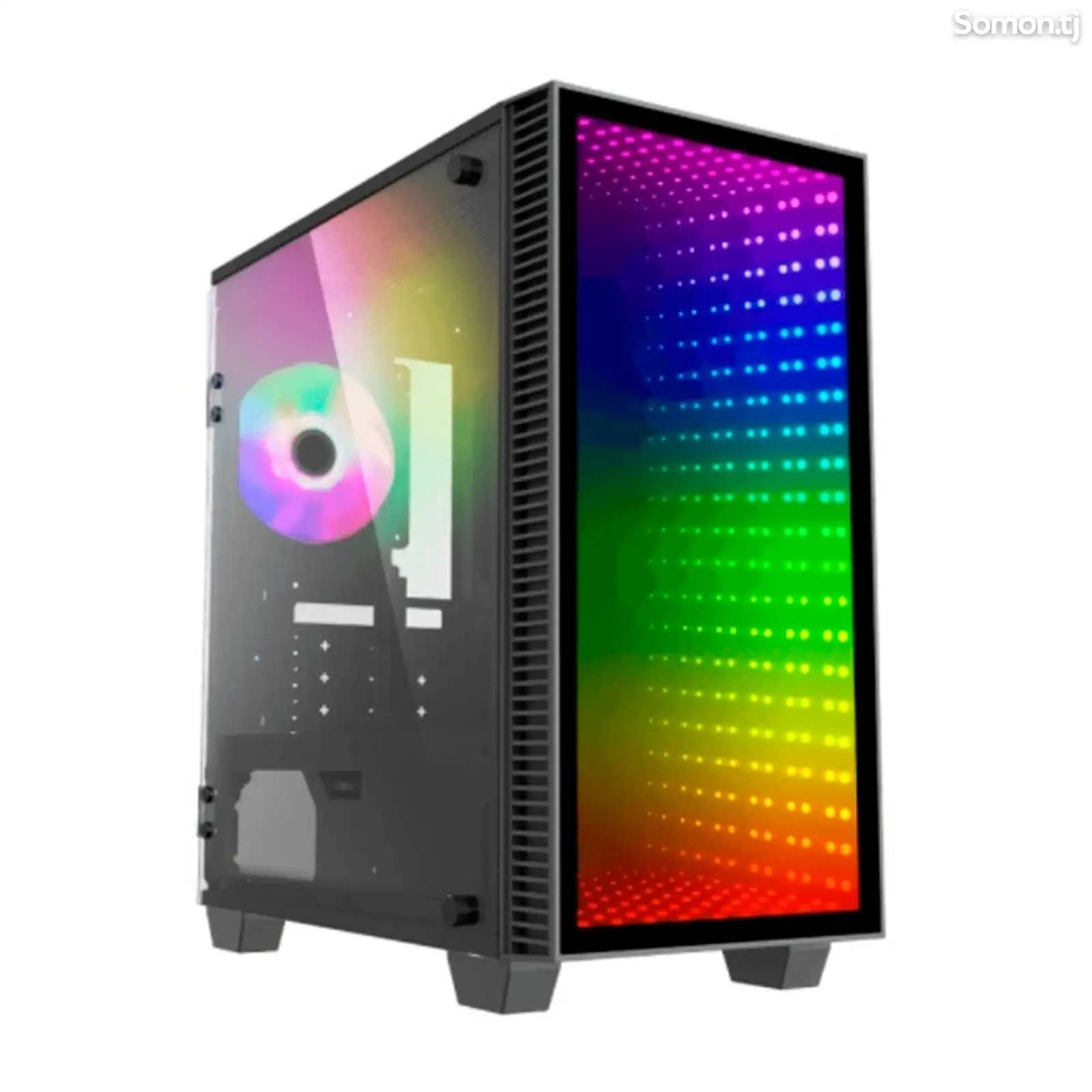 Корпус Gamemax Abyss Mini Infinity Glass ARGB MATX Gaming Case-1