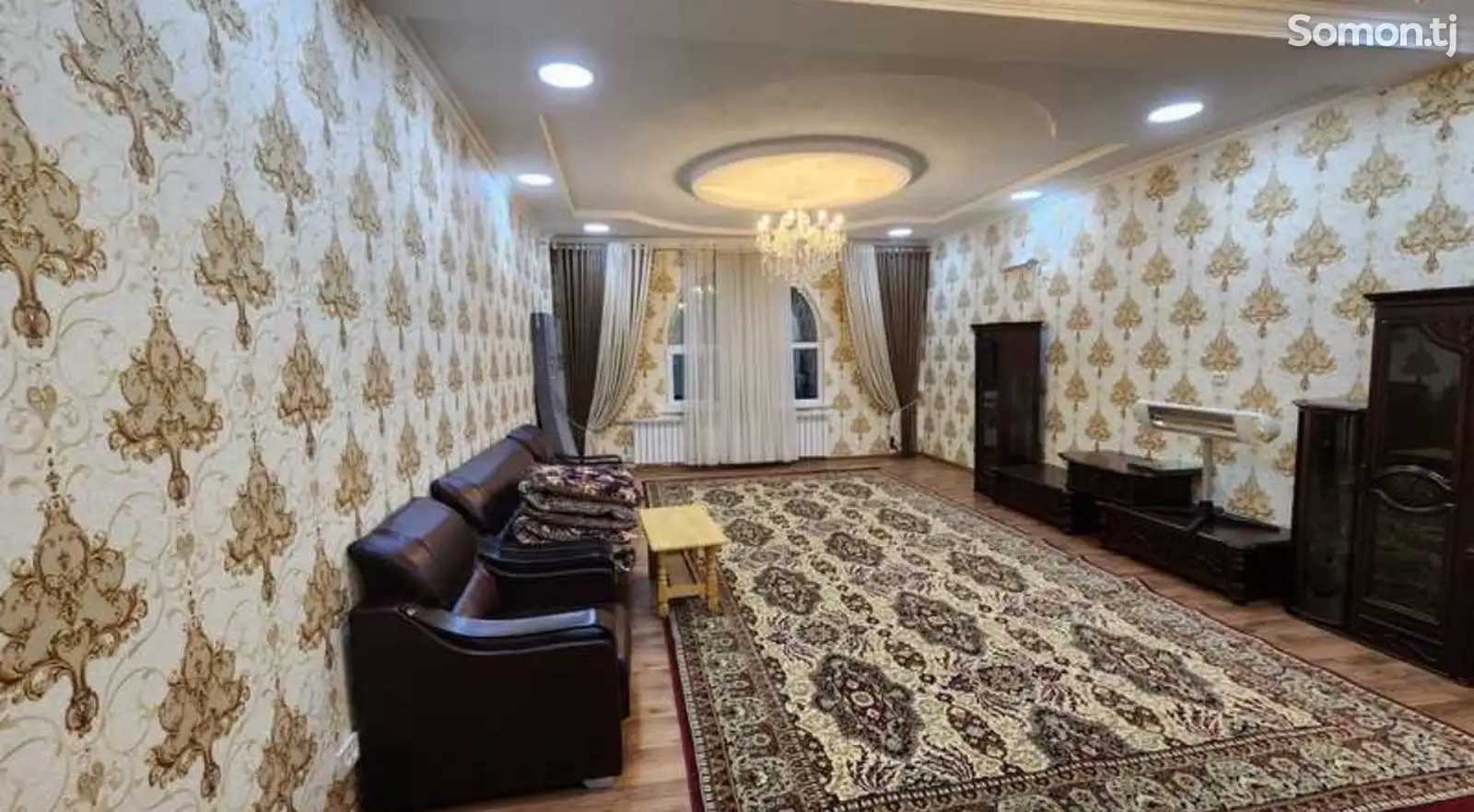 3-комн. квартира, 2 этаж, 130м², Исмоили Сомонӣ-1