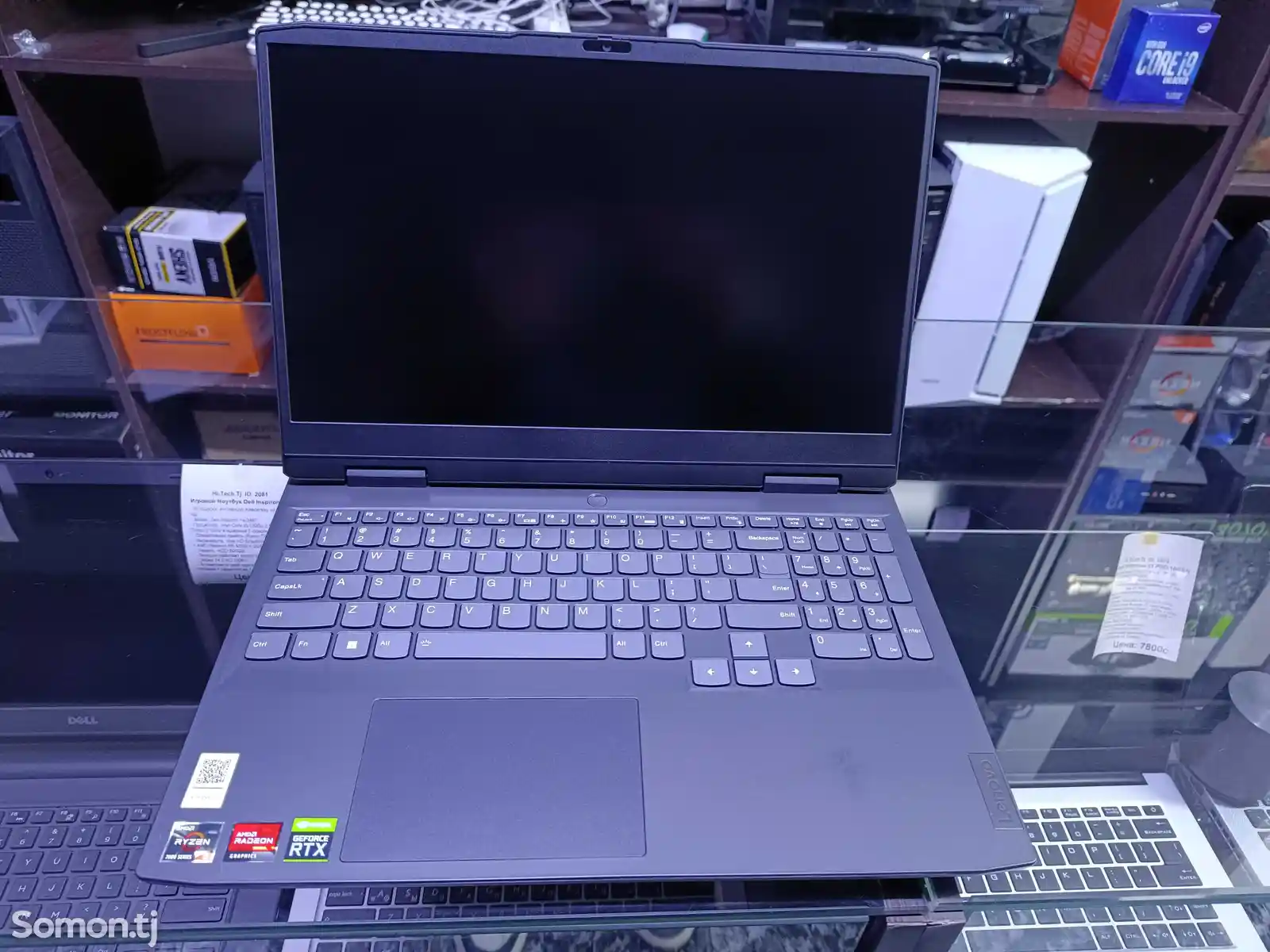 Ноутбук Lenovo Ideapad Gaming Ryzen 5 7535H / RTX 3050 6GB / 8GB / 512GB-3