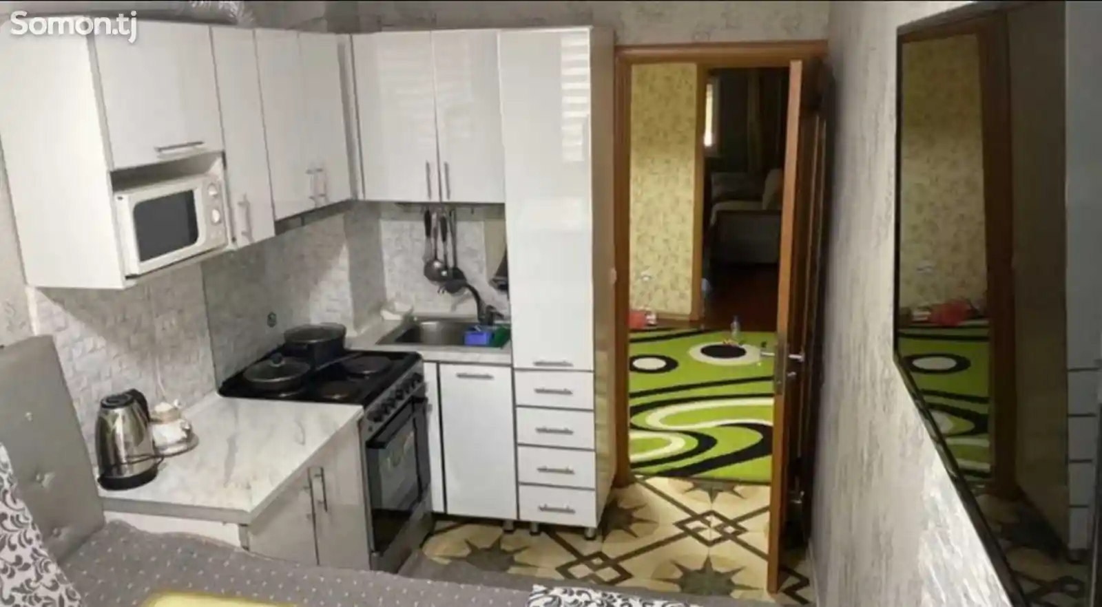 3-комн. квартира, 1 этаж, 90м², Сино-4