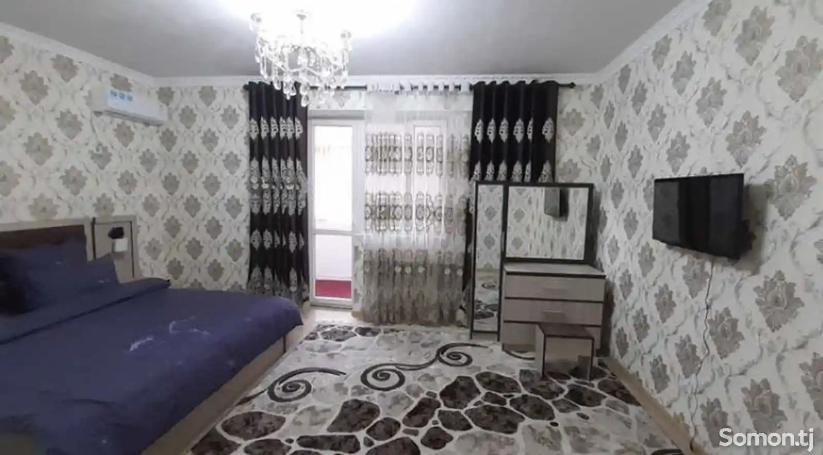 1-комн. квартира, 11 этаж, 70 м², И. Сомони-1