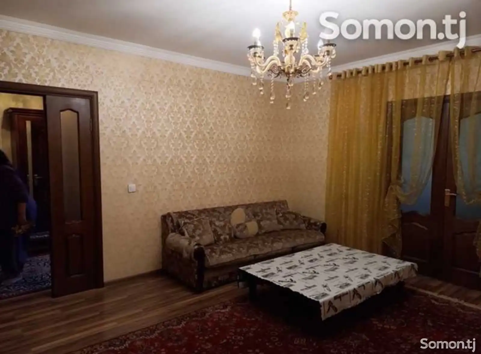 3-комн. квартира, 2 этаж, 80м², Исмоили Сомонӣ-1