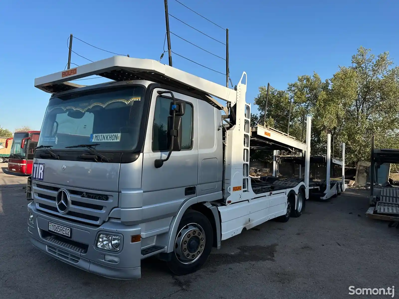 Автовоз Mercedes-Benz Actros, 2007-1