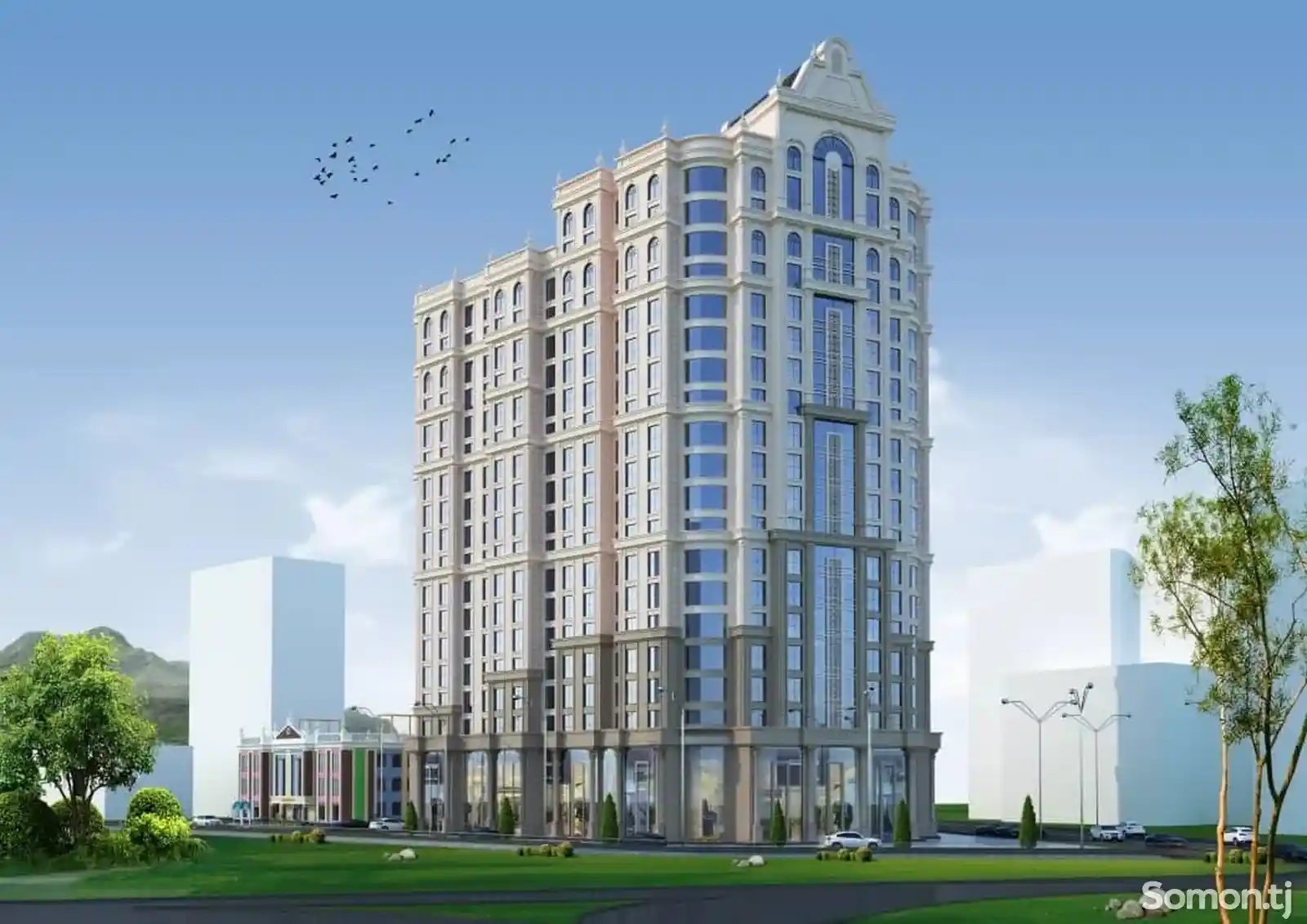 1-комн. квартира, 11 этаж, 54 м², Кольцевая Товус, парк Пойтахт-3