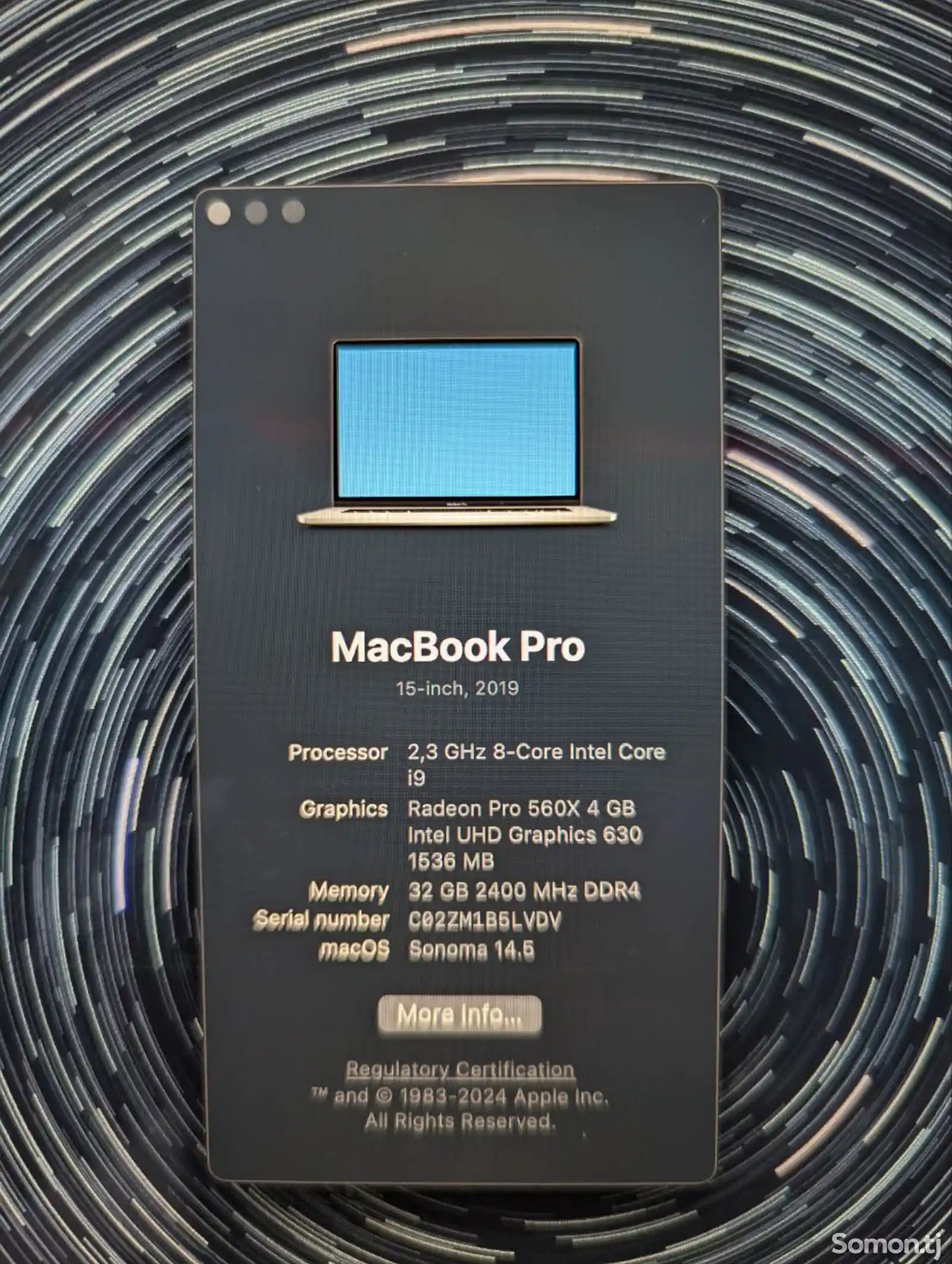 Ноутбук Apple MacBook Pro Intel i9 32GB/512GB-4