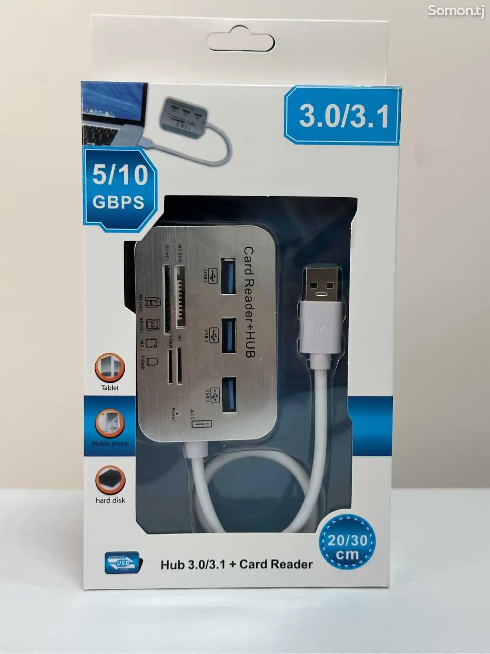 USB-концентратор + картридер-1