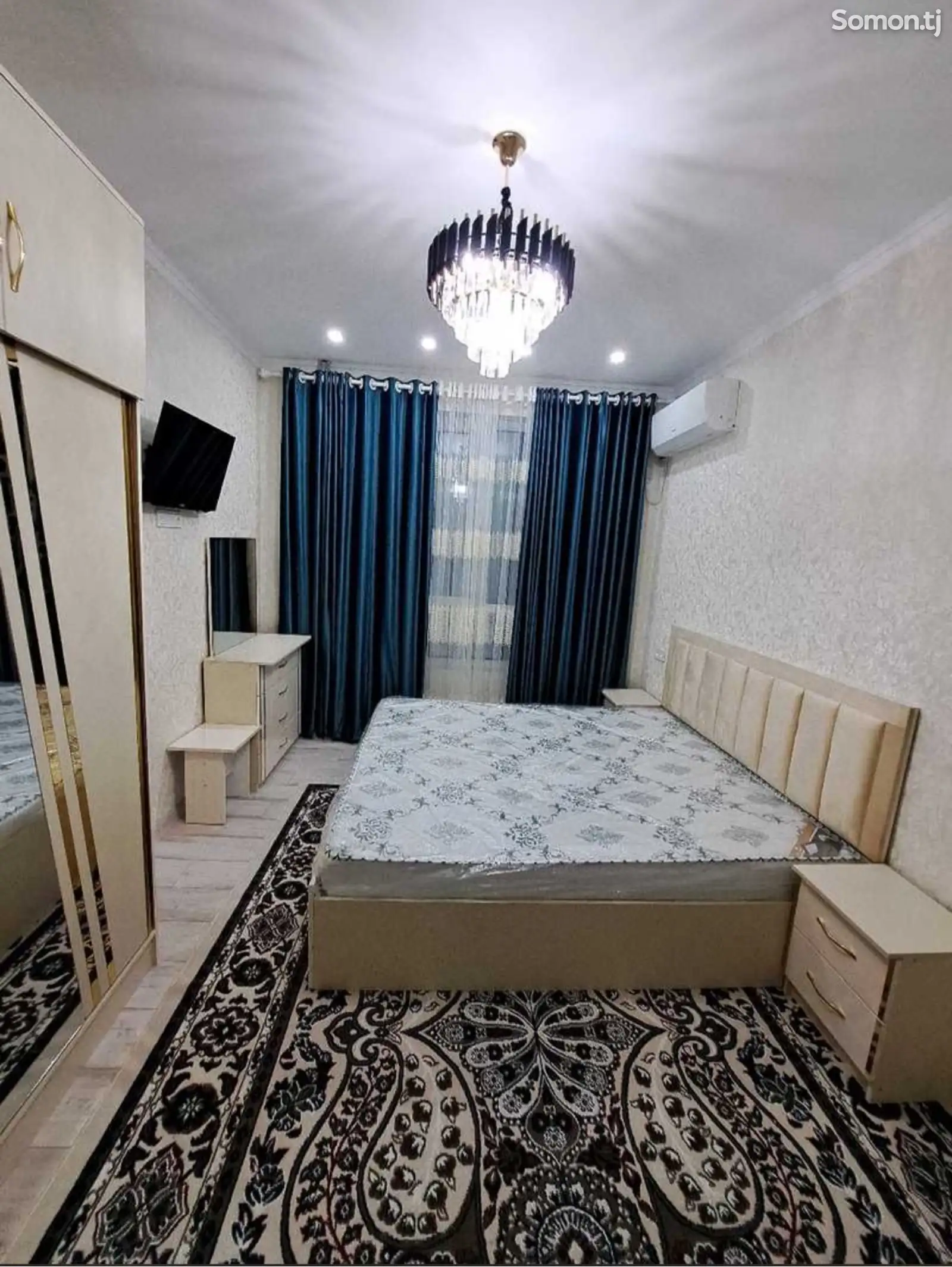 2-комн. квартира, 9 этаж, 60м², Шохмансур-1