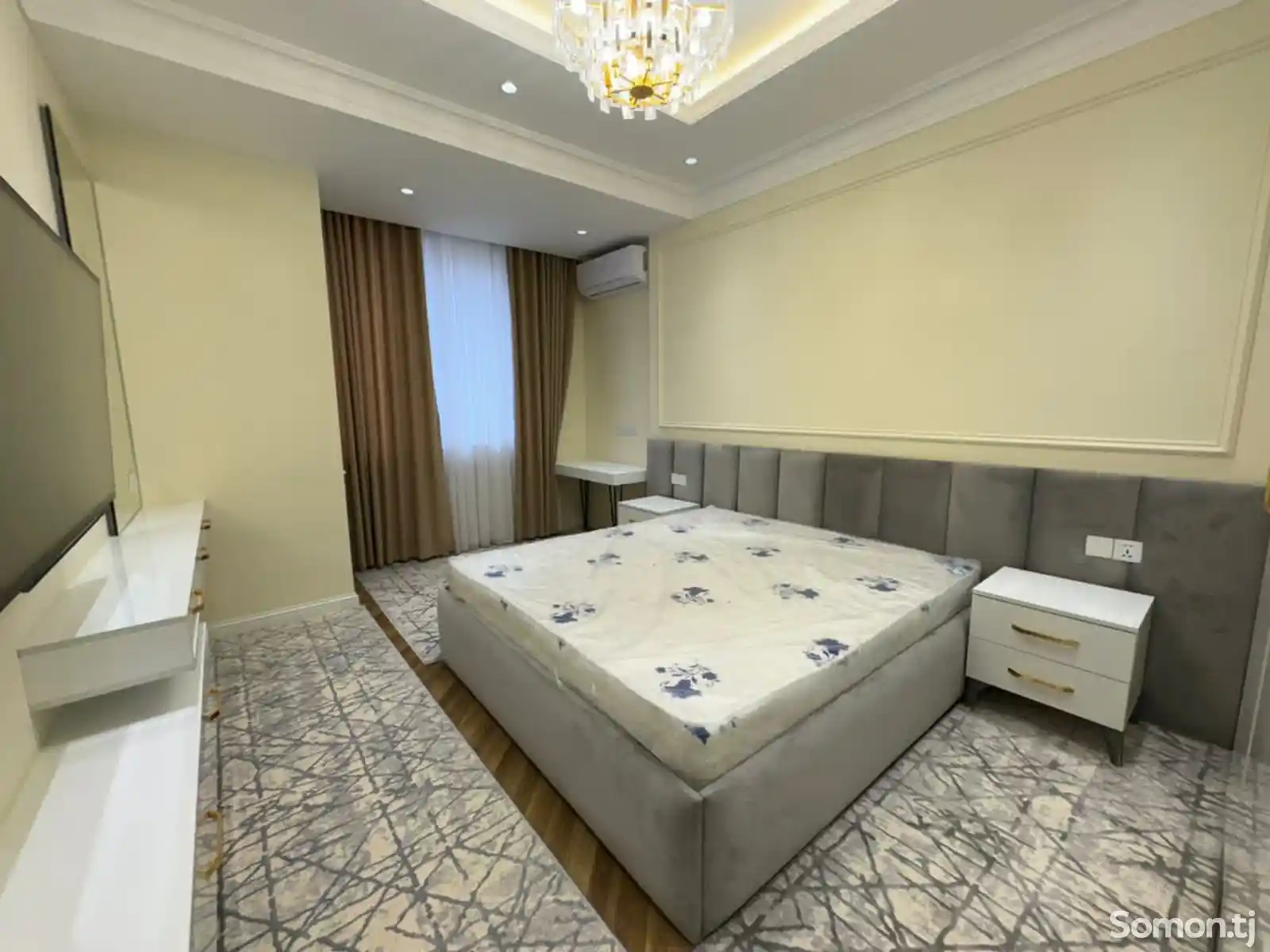 2-комн. квартира, 12 этаж, 80м², Спартак, ресторан, шоми Душанбе,-5