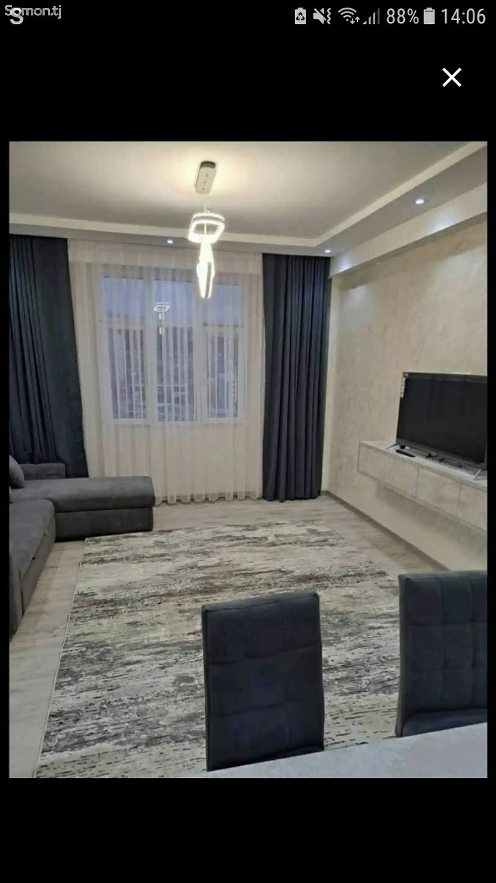 2-комн. квартира, 12 этаж, 76м², овир-12