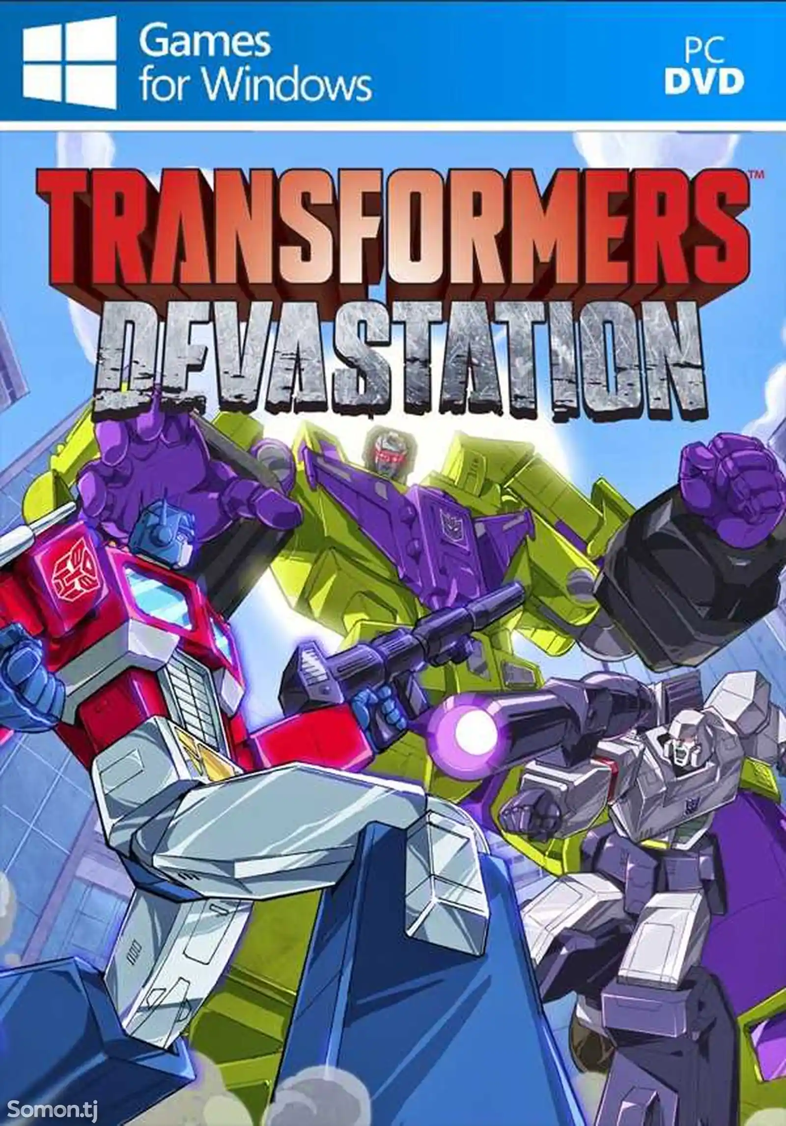 Игра Transformers devastation для компьютера-пк-pc-1