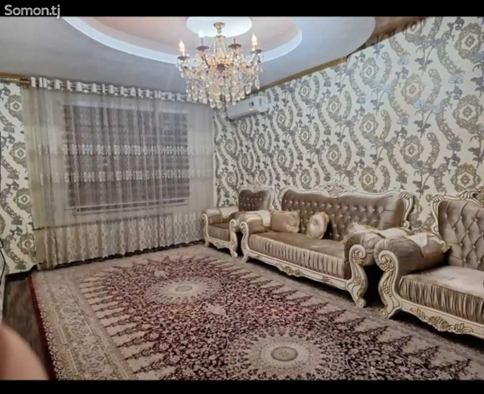 3-комн. квартира, 7 этаж, 90м², Сомони-5