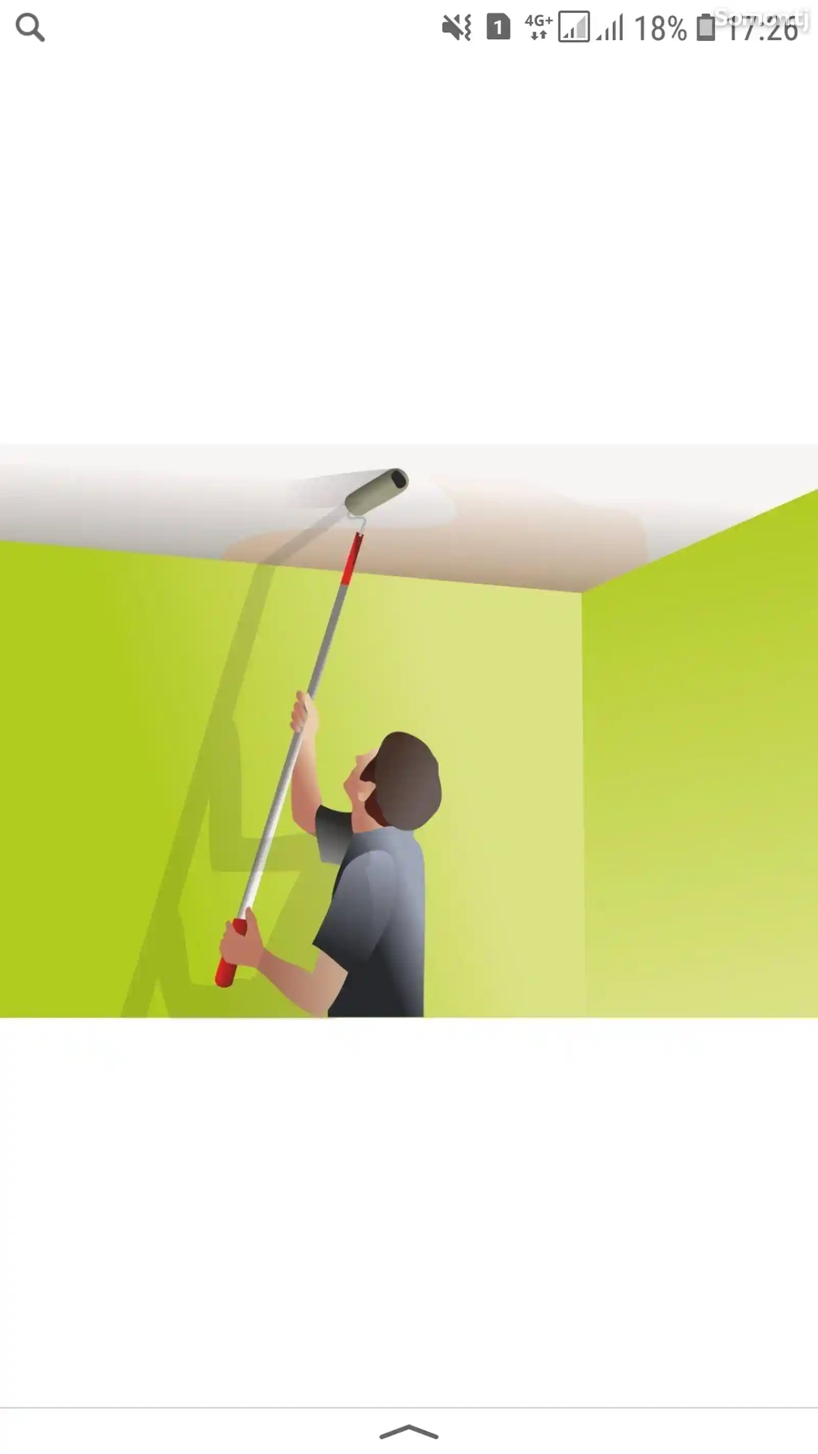 Услуги по покраске стен с компрессором-3