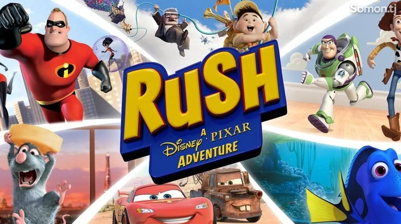 Игра Disney Rush Pixar детские игры для PC-1