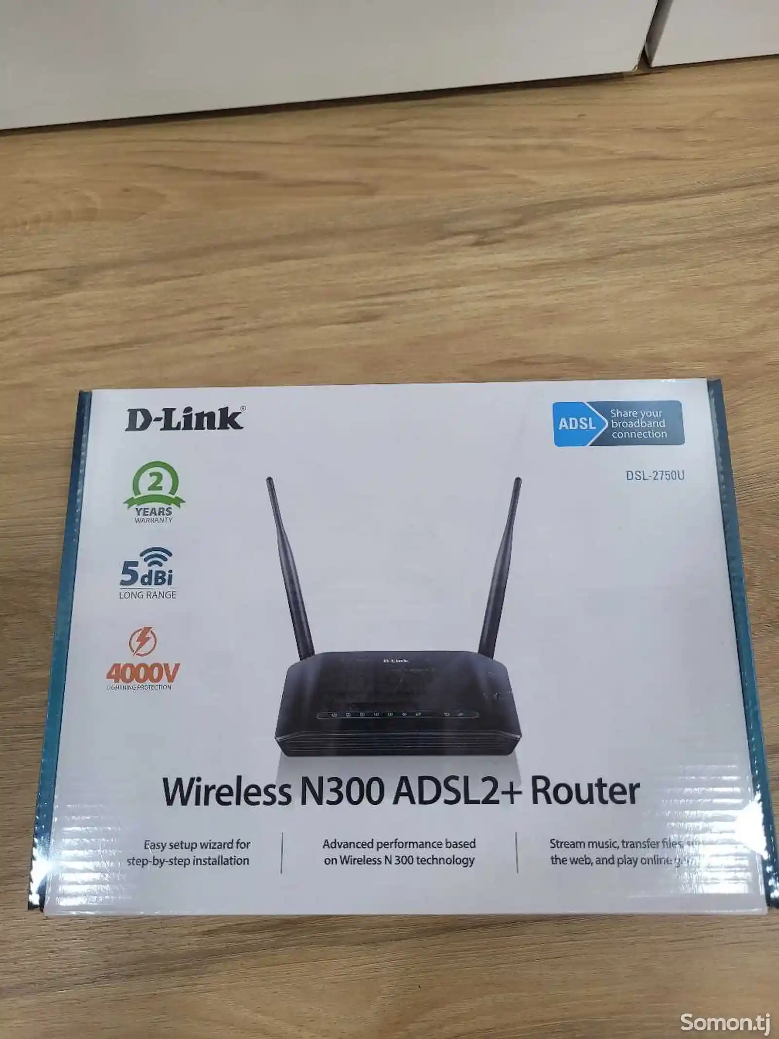 Роутер Wireless N300 ADSL2-1