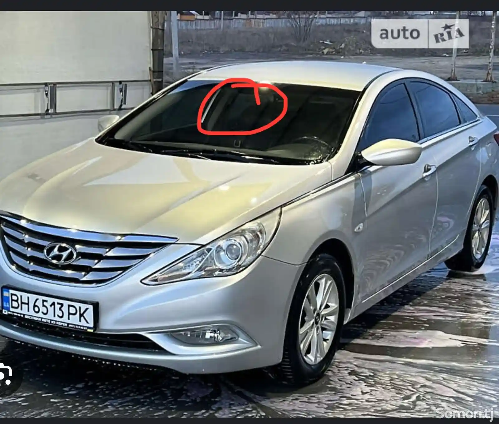 Стекло Лобовое от Hyundai Sonata 2011-1