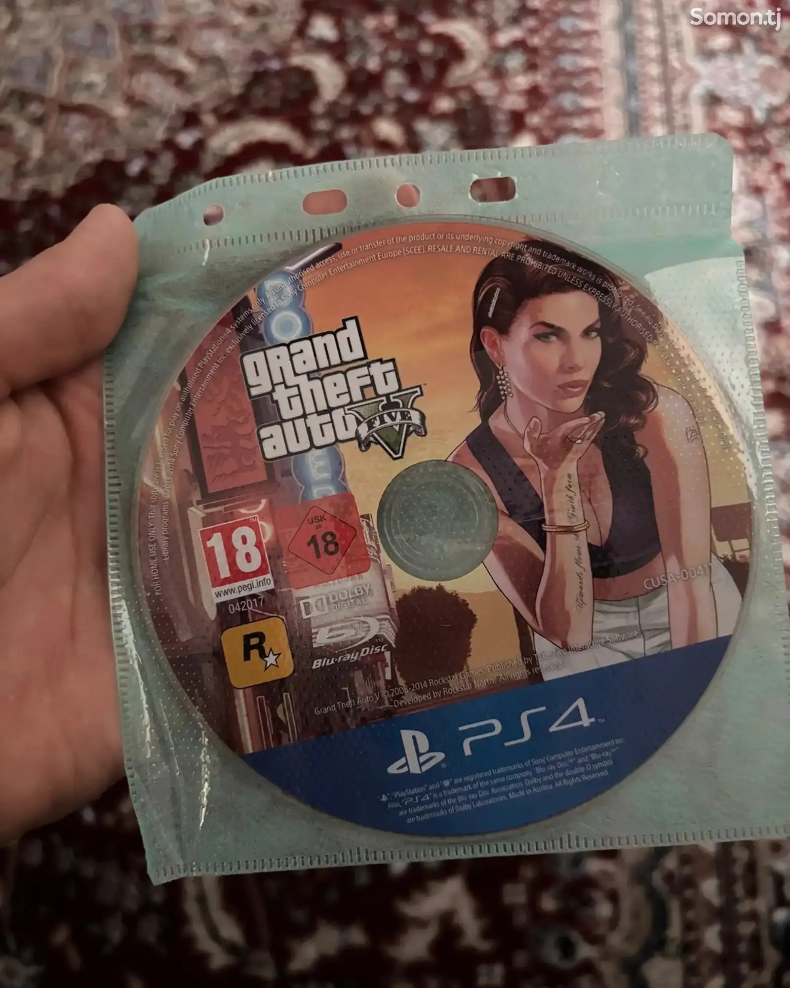 Игра GTA 5 на PS4/5