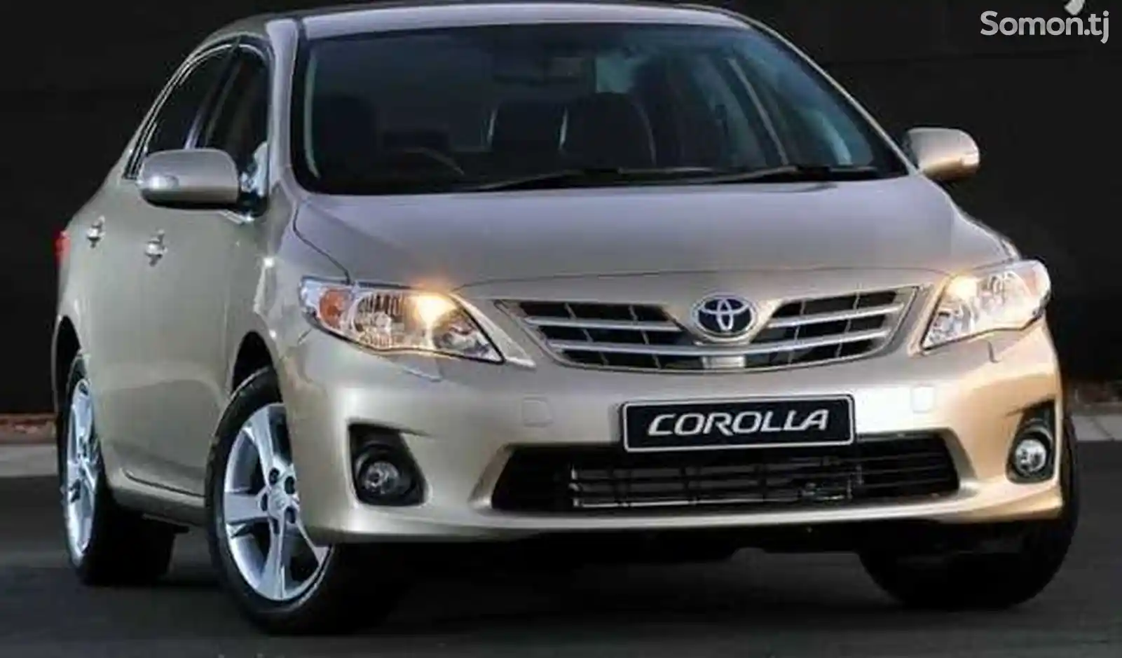 Защитник бампера от Toyota Corolla 3 2007-2013-3