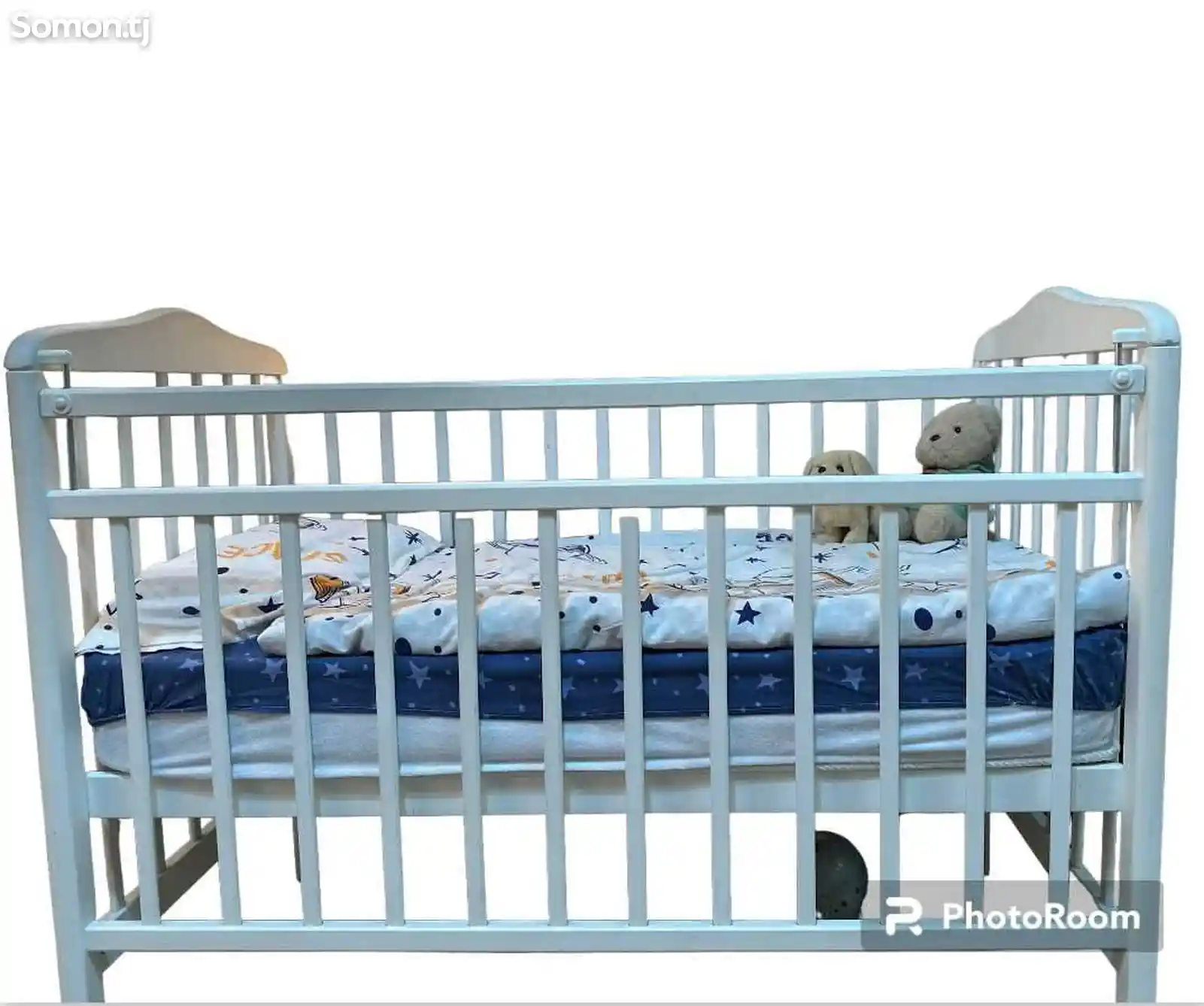 Детская кровать с колесиками-2