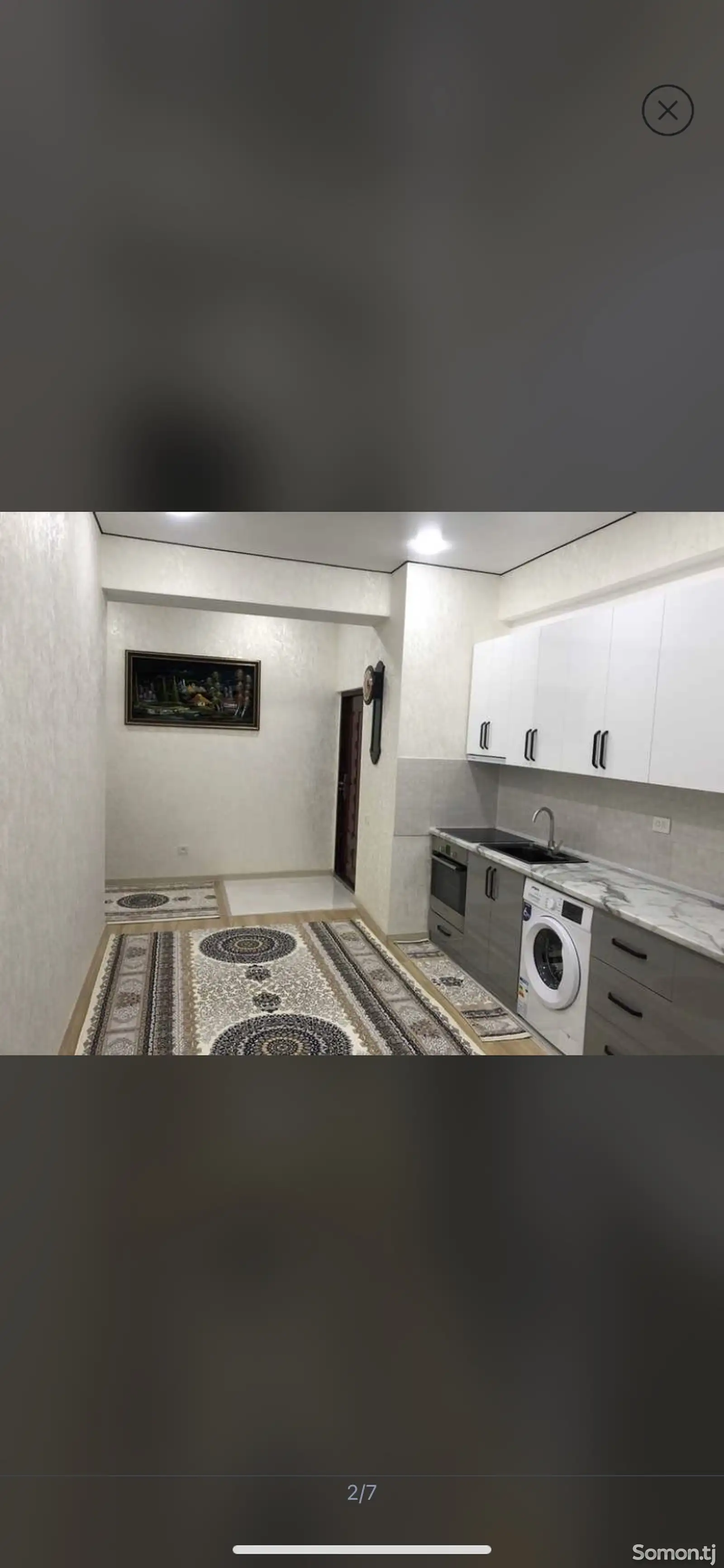 2-комн. квартира, 16 этаж, 70м², Шохмансур-1