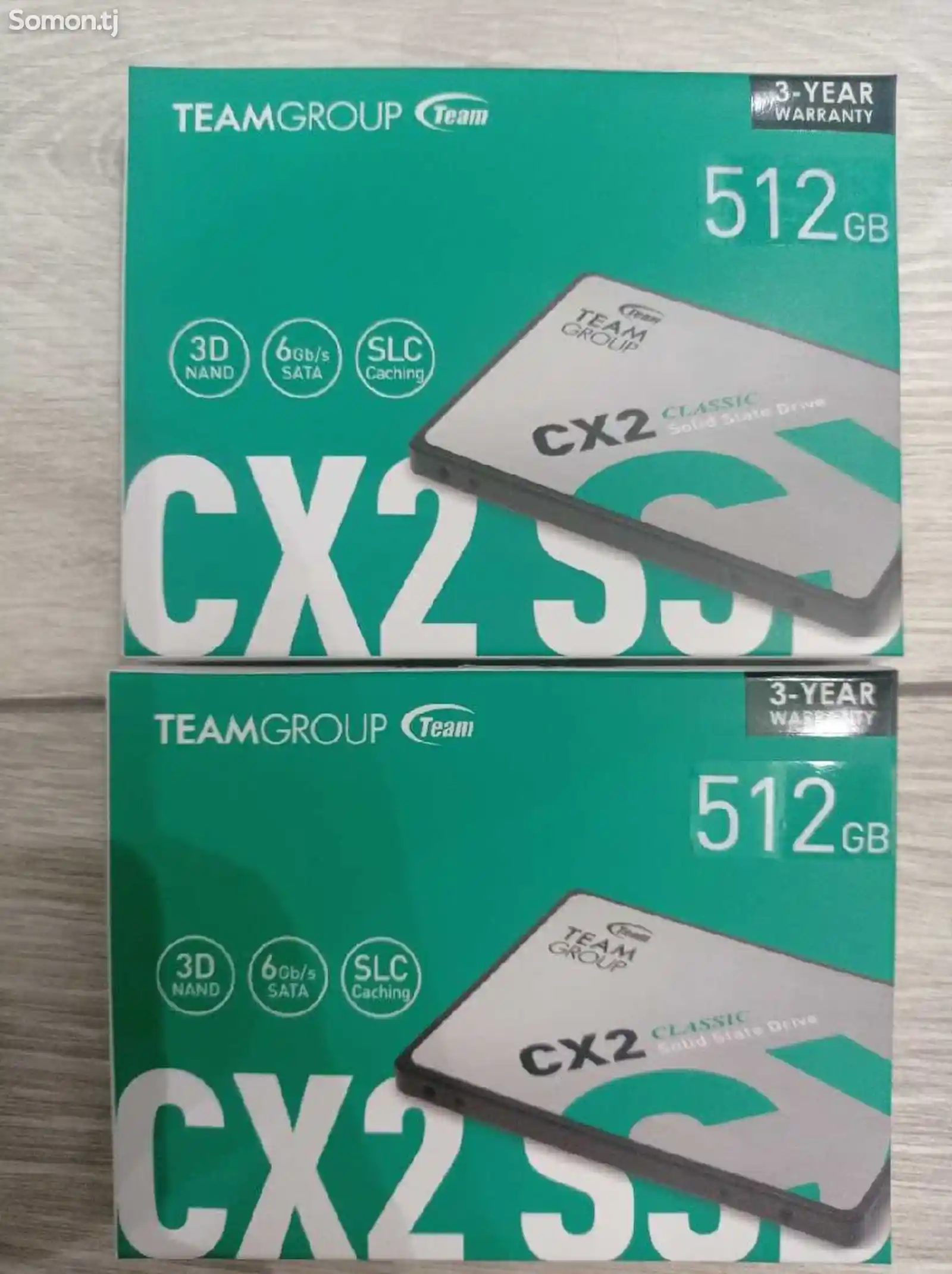 Накопитель SSD 512gb team group CX2-2