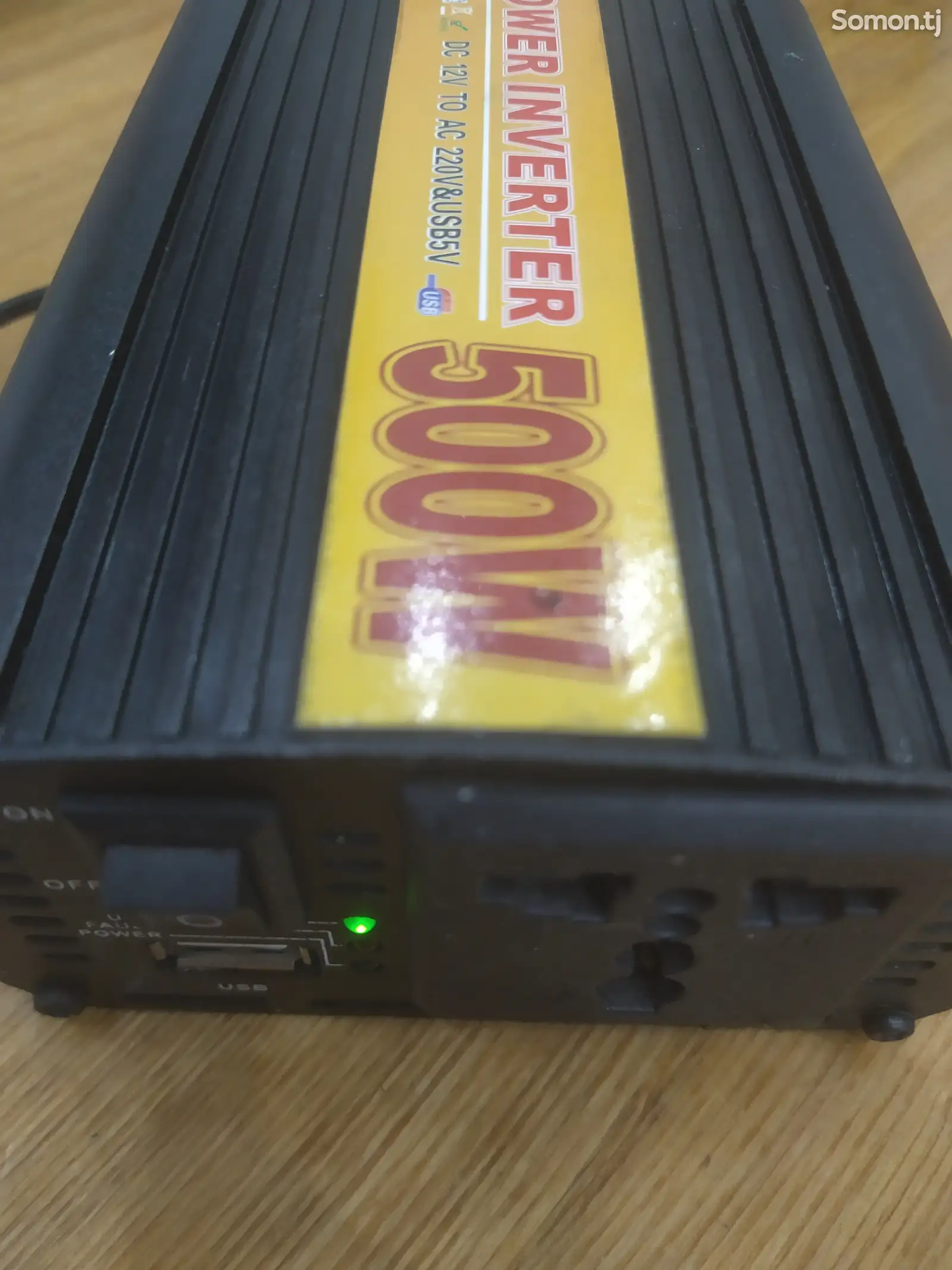 Переобразователь DC 12V TO AC 220&USB5V 500W POVER INVERTER-4