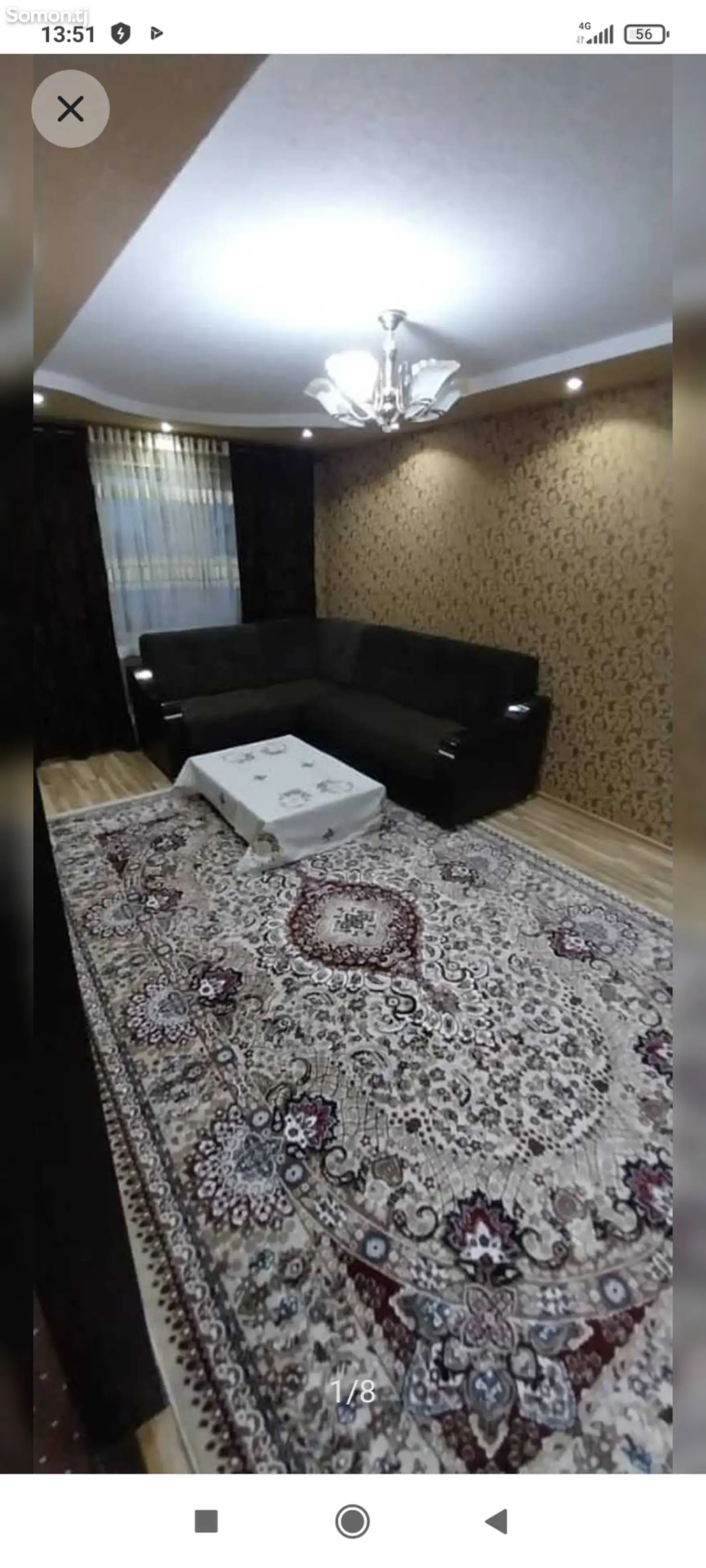 1-комн. квартира, 3 этаж, 45 м², Гулбаҳор-1