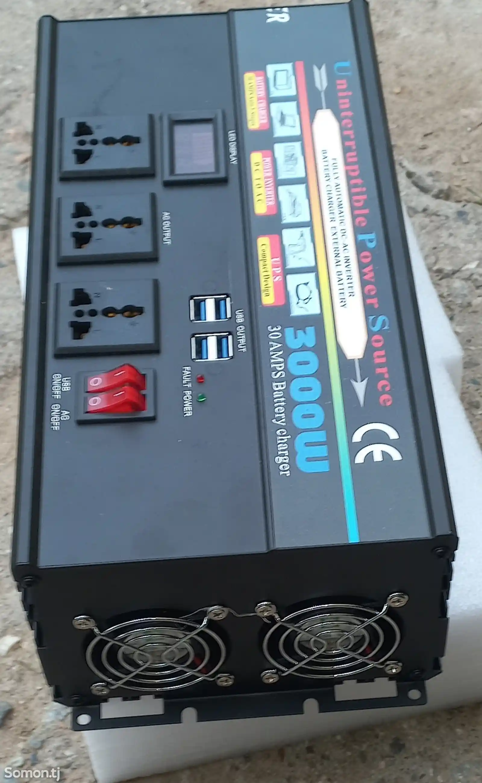 Инвертор 12v/220v 3000w-2