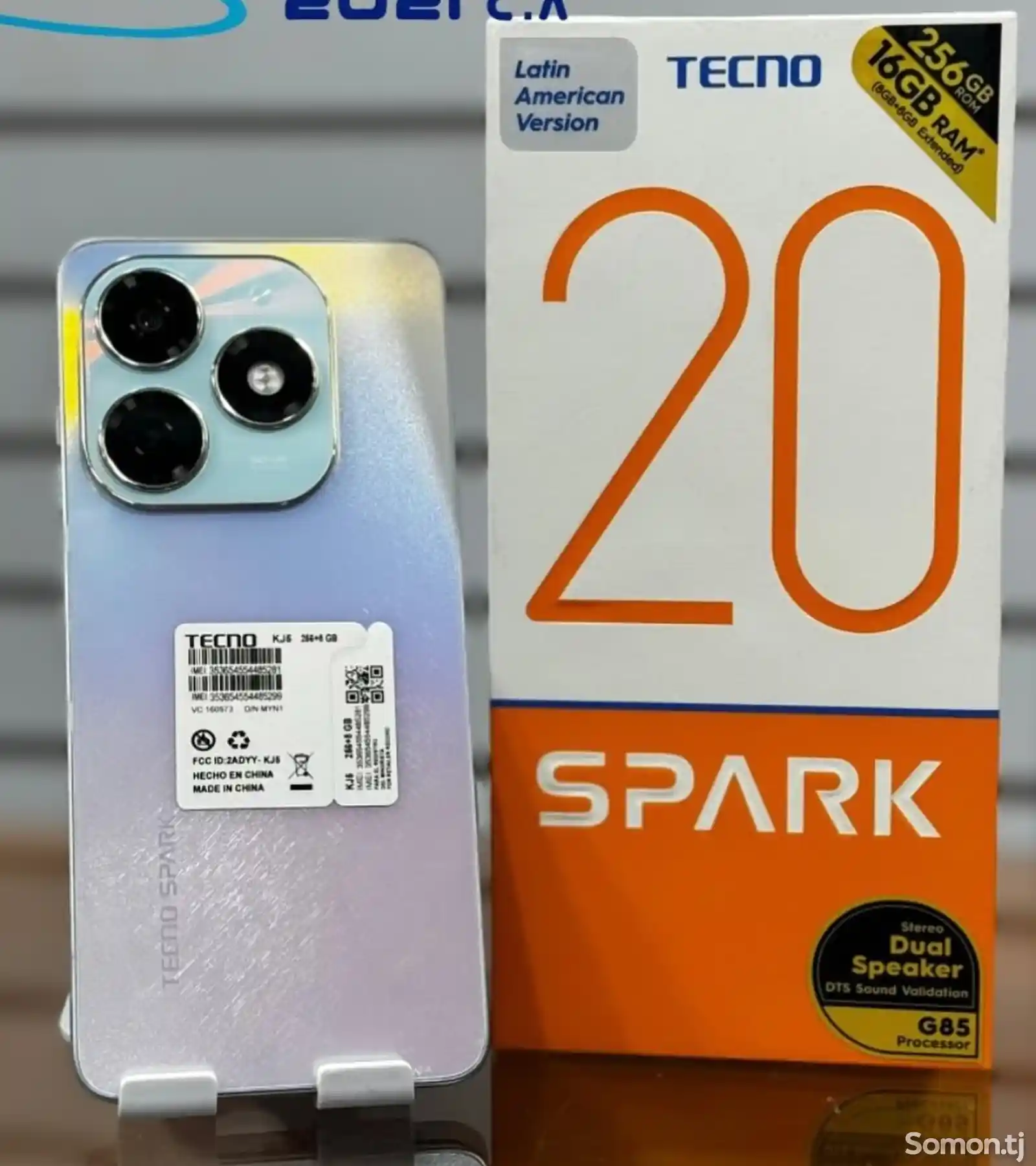Tecno Spark 20 16/128Gb White-3