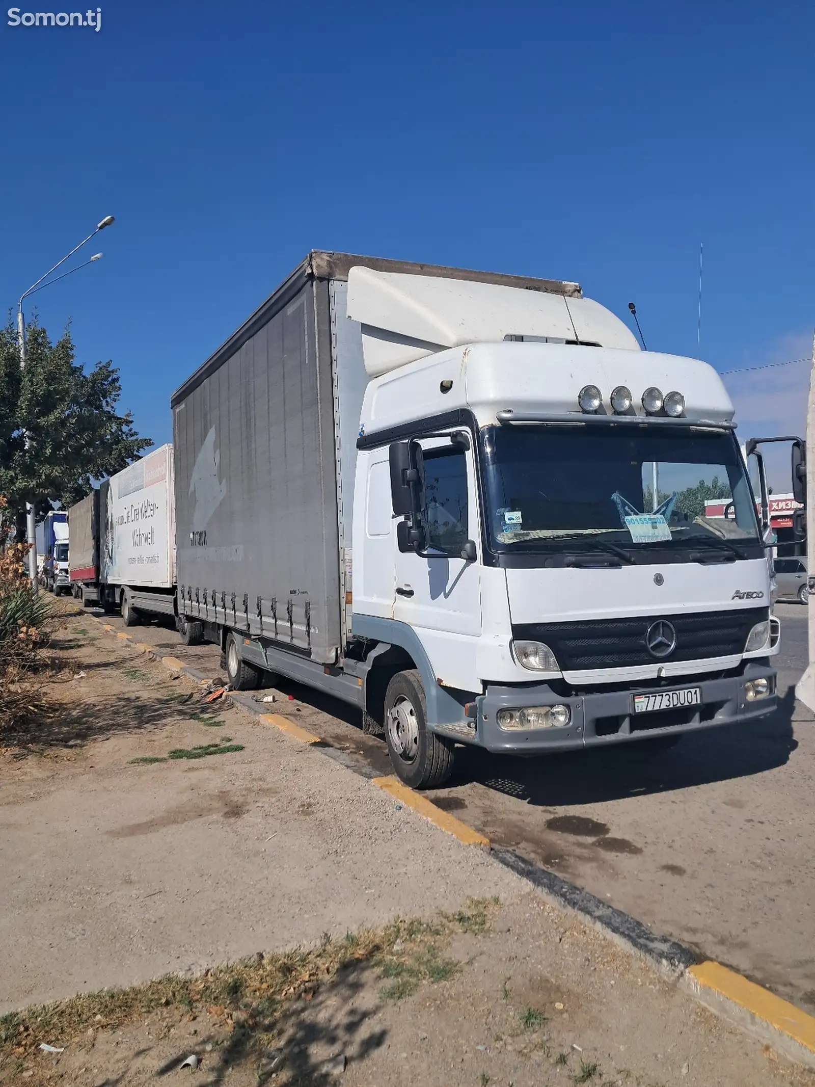 Бортовой грузовик Mercedes-Benz Atego 816, 2007-1