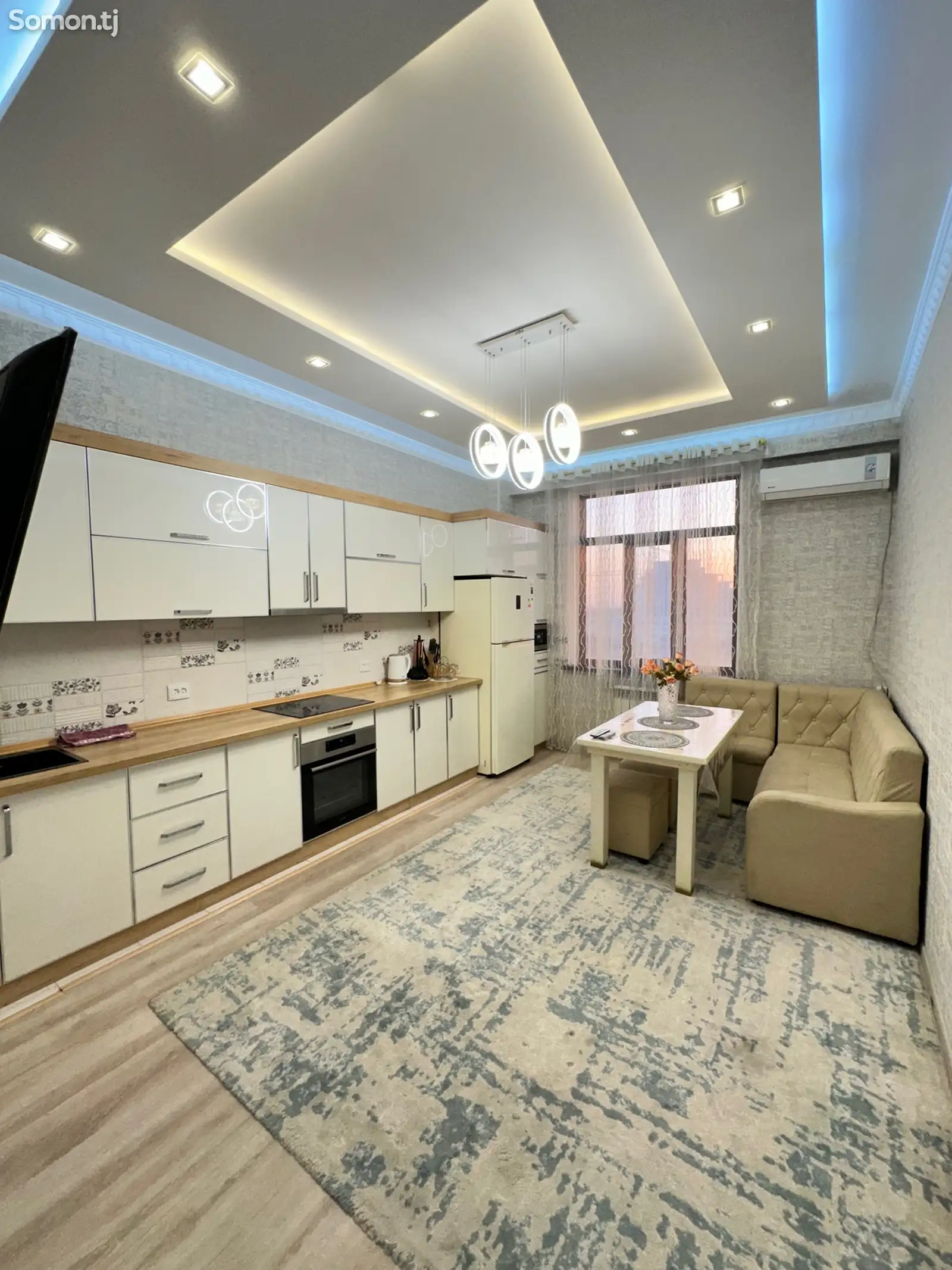 2-комн. квартира, 8 этаж, 100 м², Исмоили Сомони-7