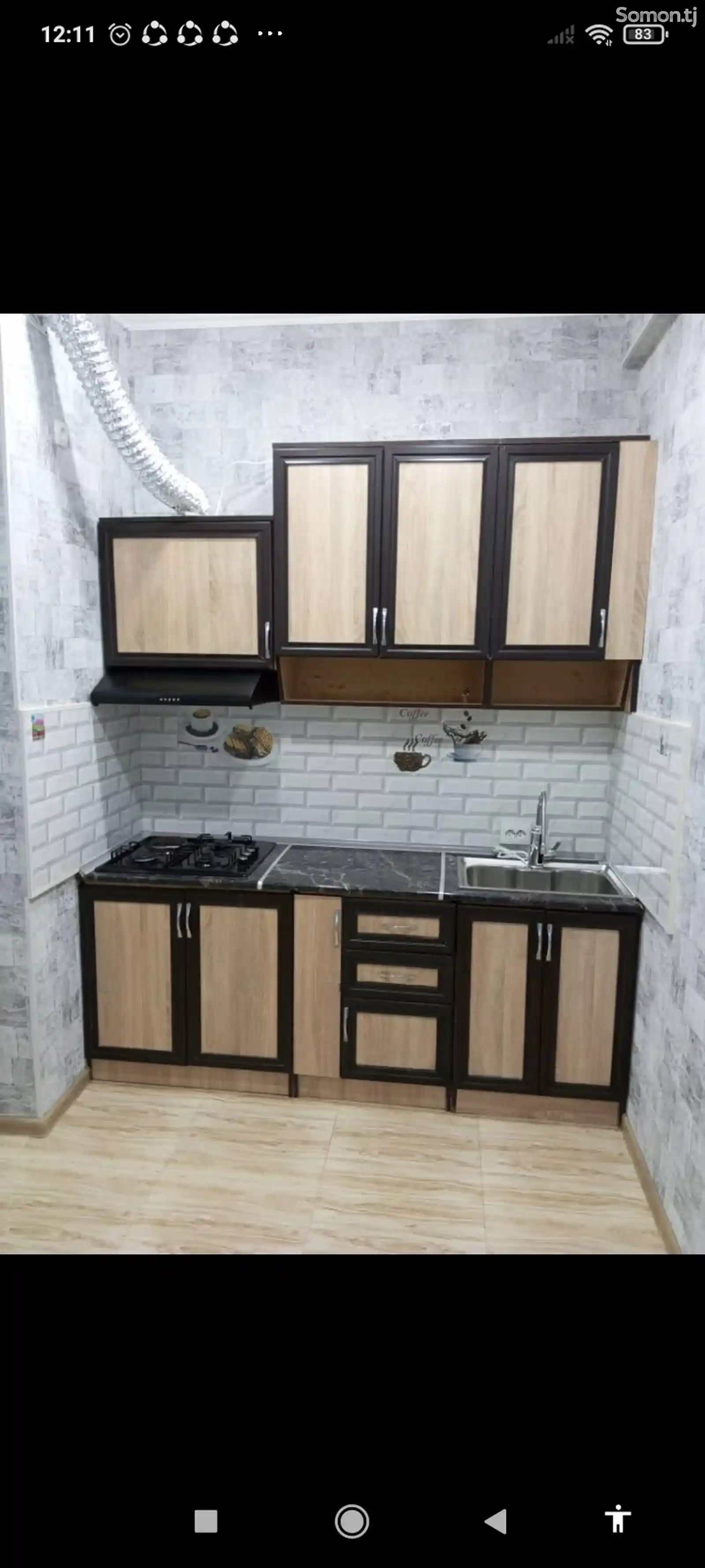 2-комн. квартира, 9 этаж, 60м², Шолкомбинат(кафои магазин Амид)-4