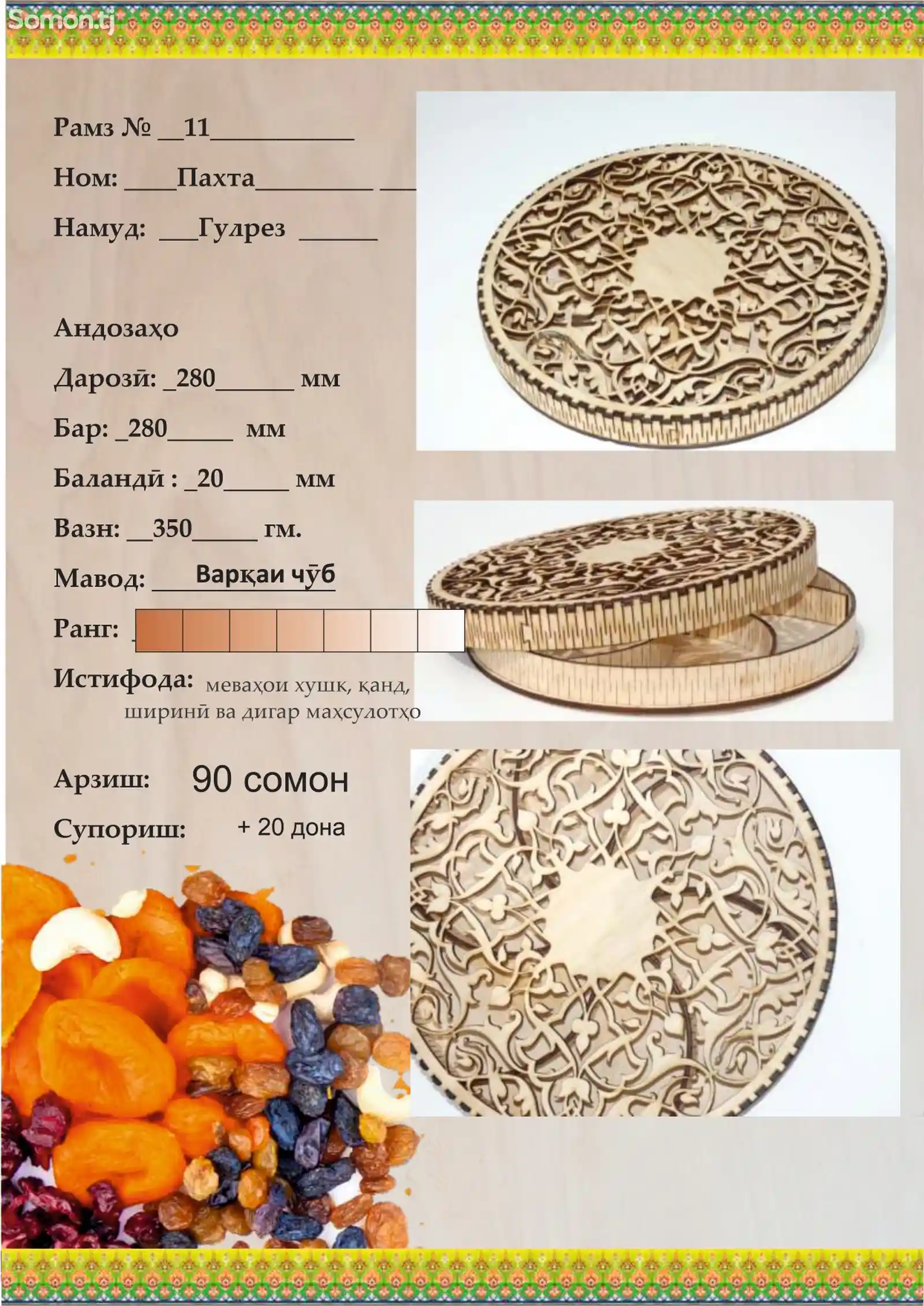 Сандуқчаҳо бо фармоиш-3