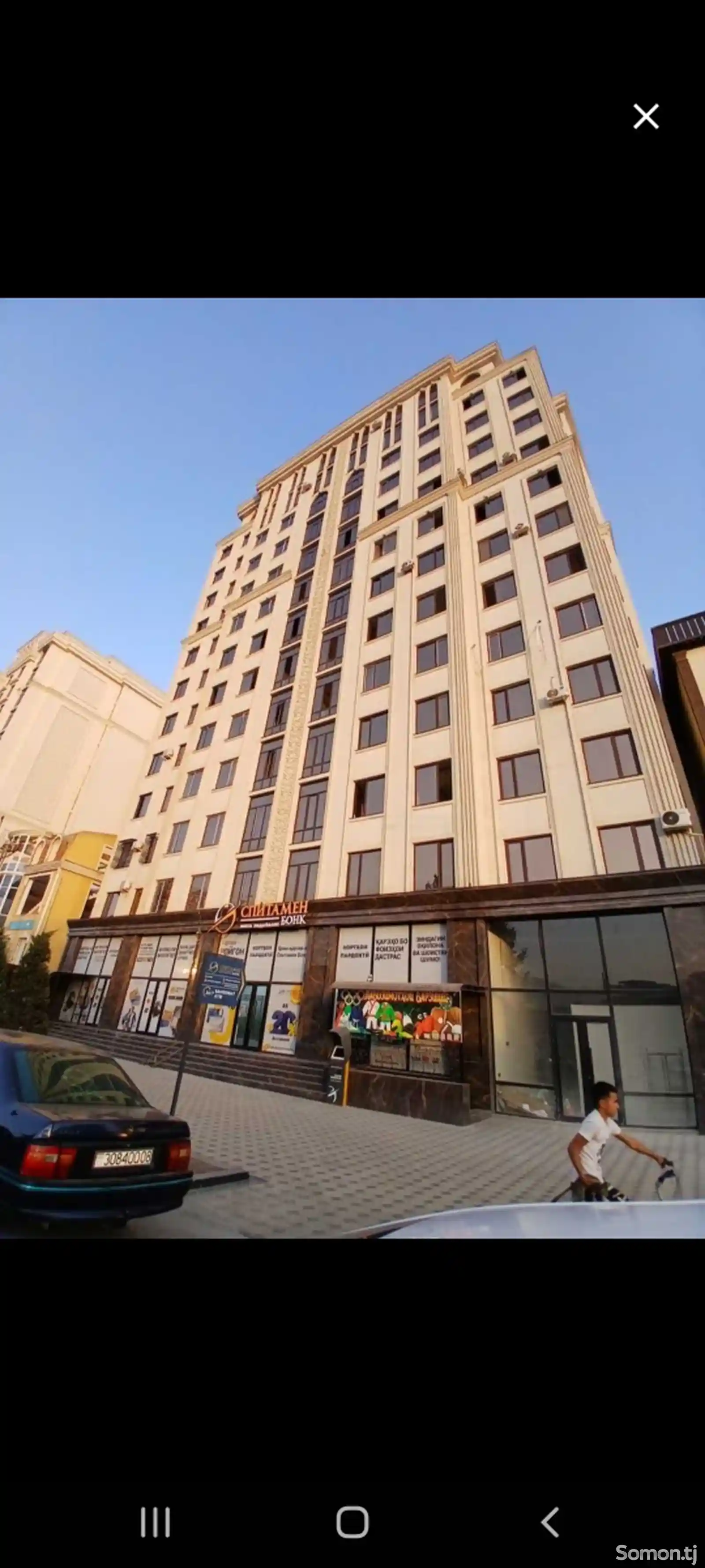 2-комн. квартира, 11 этаж, 63 м², Сомониён-2