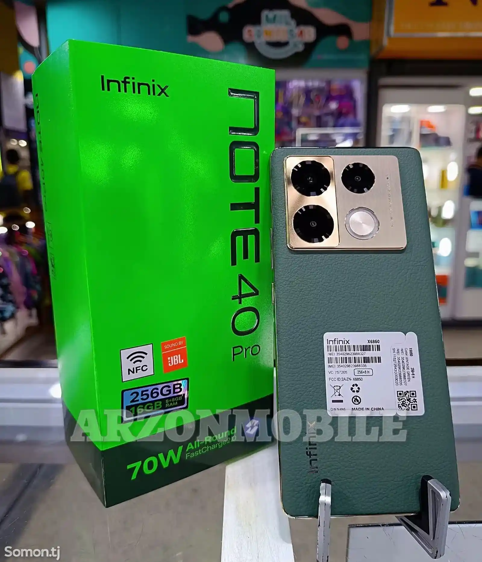 Infinix Note 40 Pro 12/256Gb Green-4