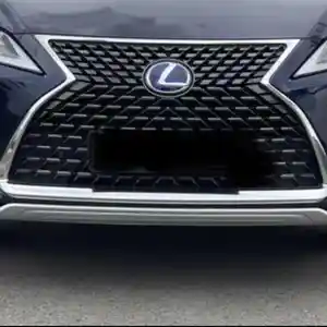 Нижняя губа накладка для переднего бампера Lexus RX 2020-2022