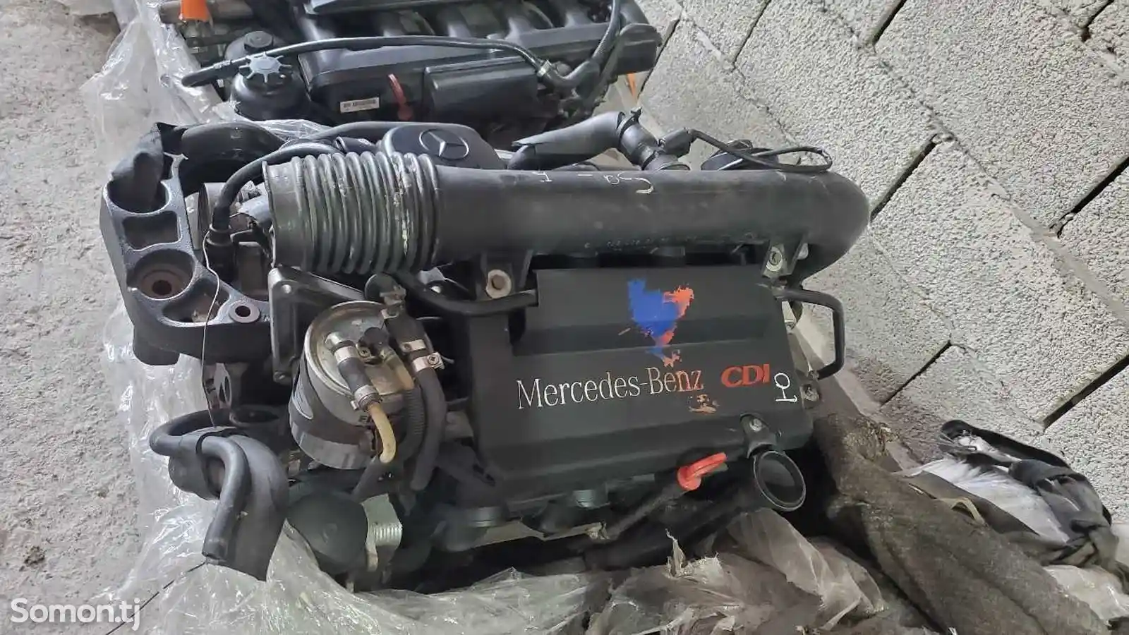 Двигатель от Mercedes-Benz-3