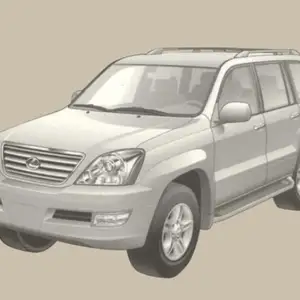 Стекло дверей Lexus GX470