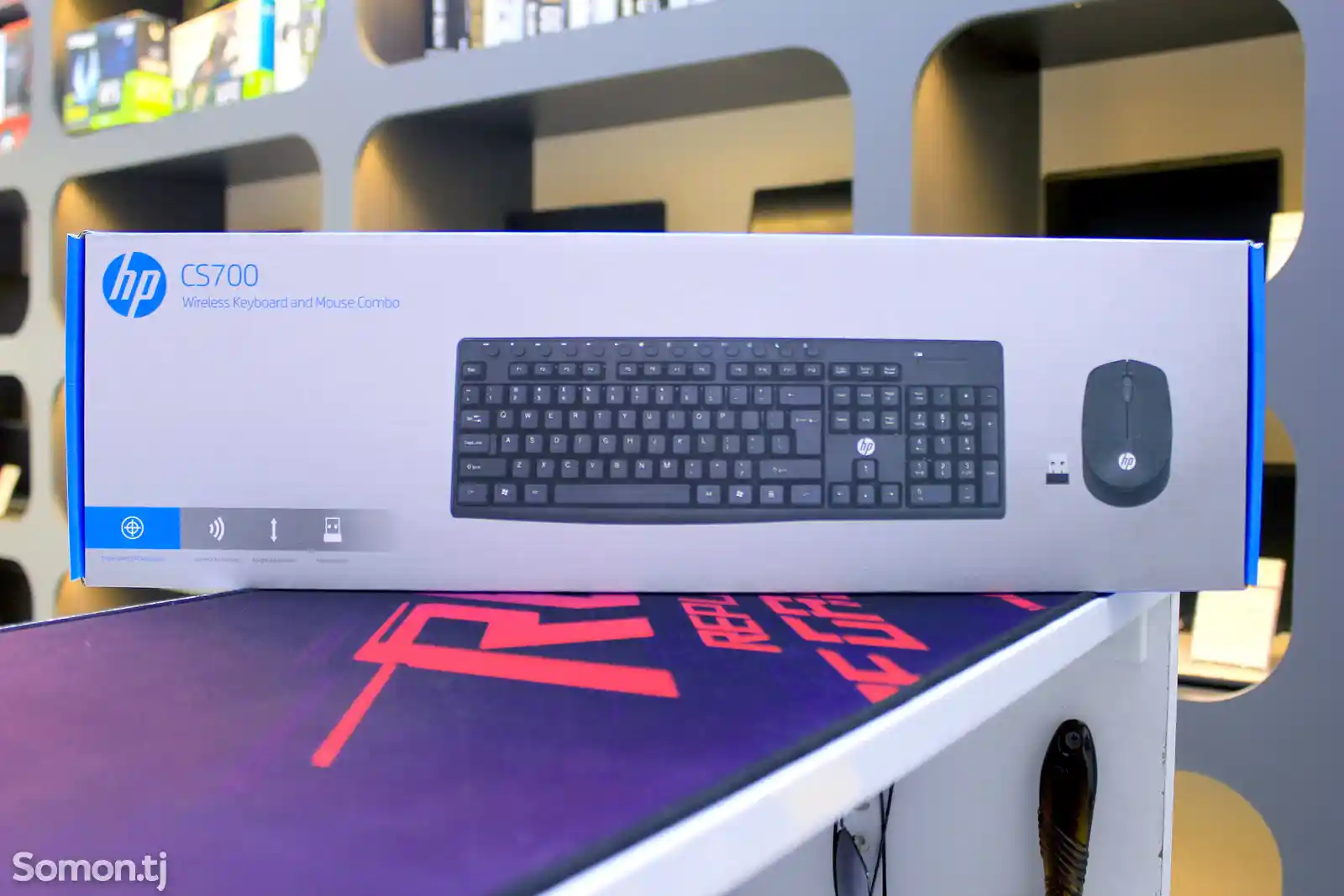 Беспроводная клавиатура и мышь HP CS700