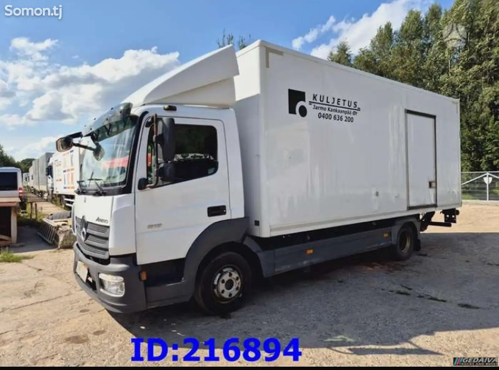 Бортовой грузовик Mercedes Benz Atego 2015-1