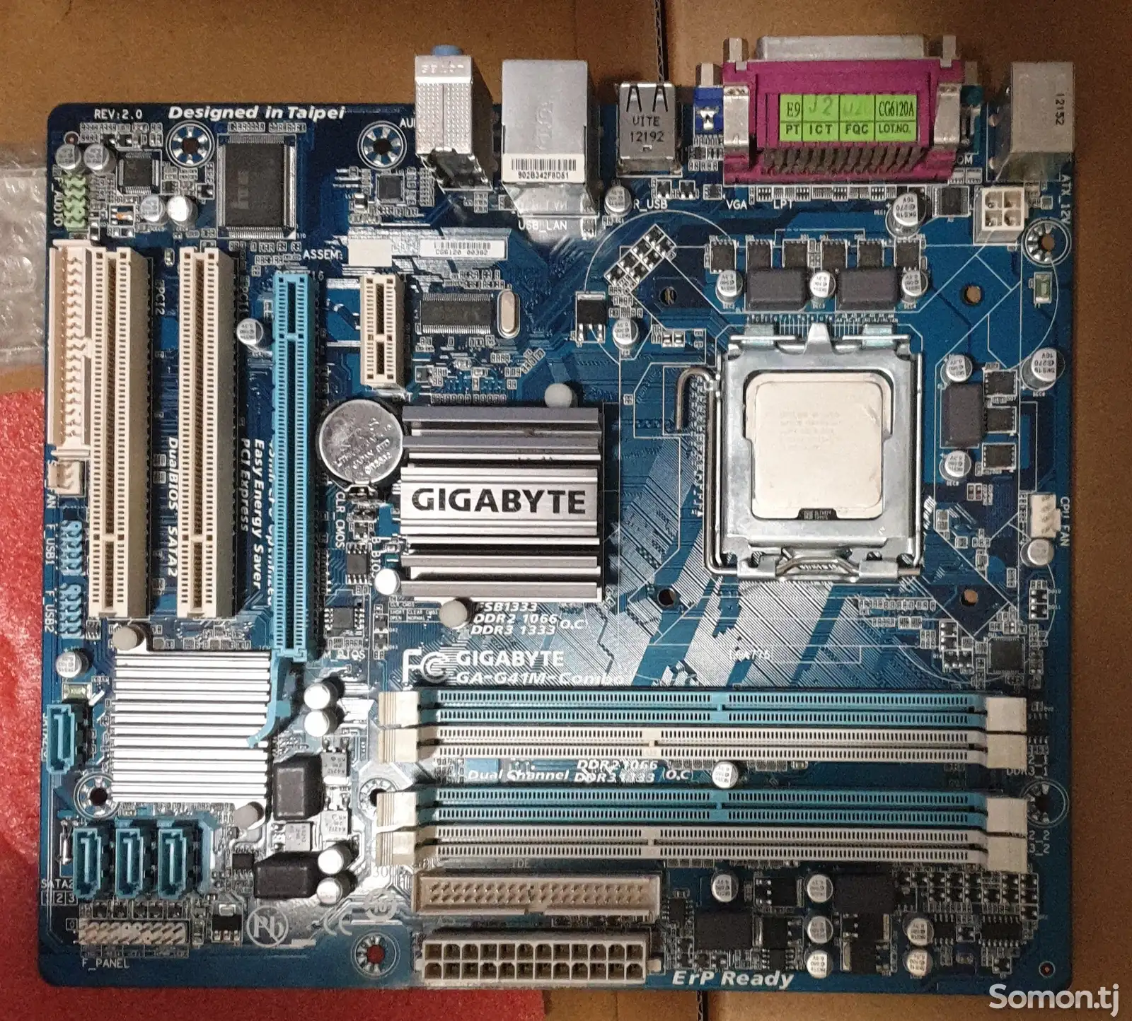 Материнская плата Gigabyte GA-G41 Combo-1