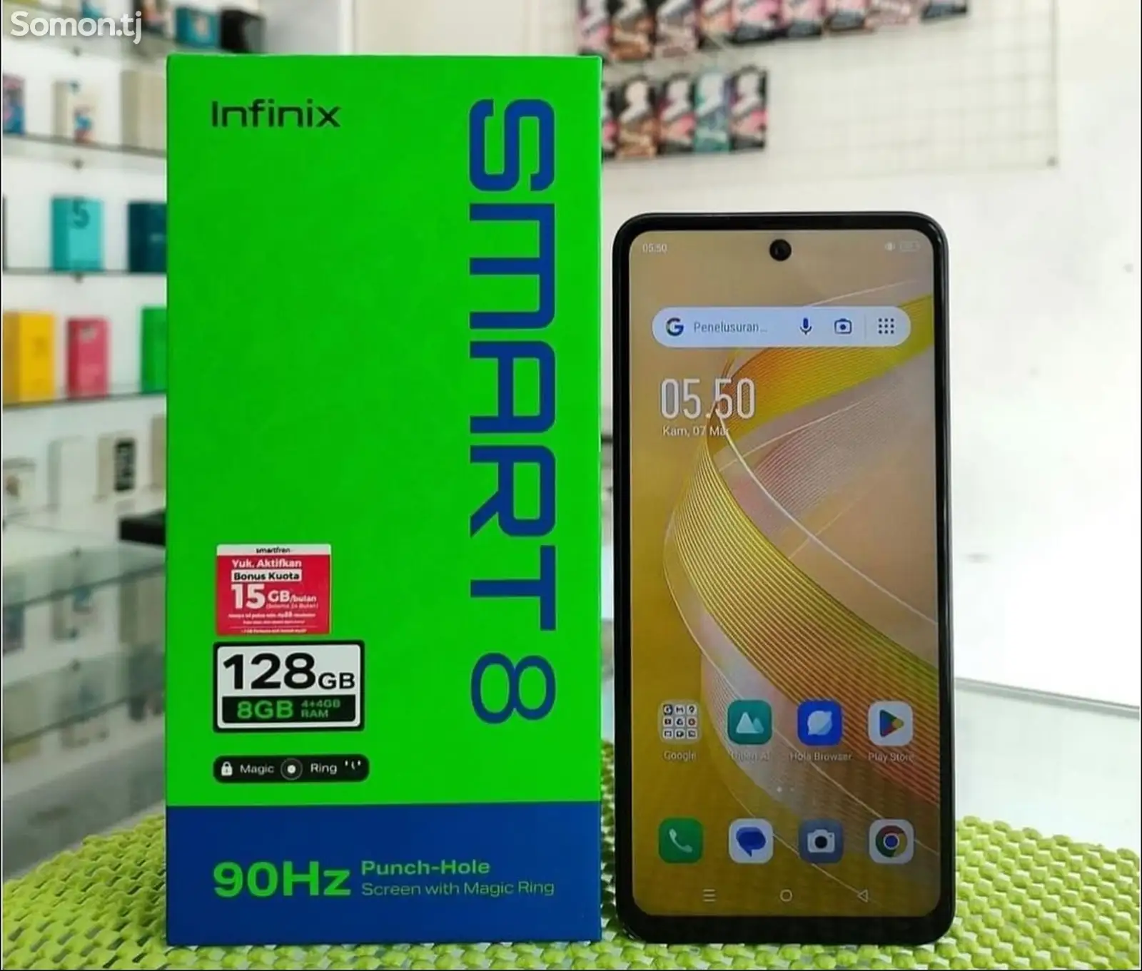 Infinix Smart 8 8/128gb black-3